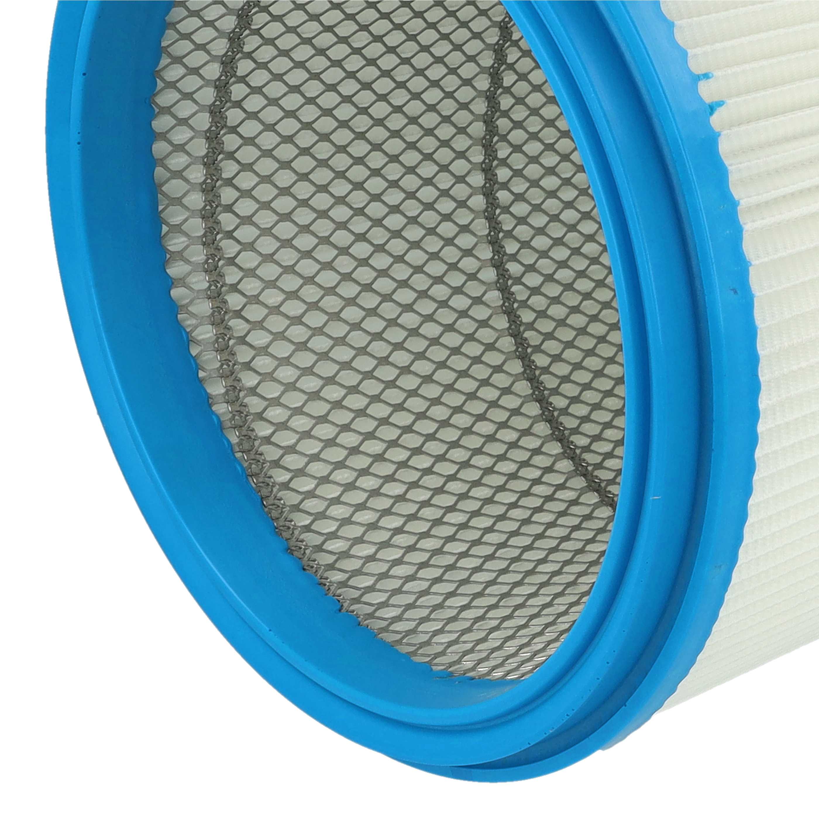 3x cartridge filter replaces Bosch 2607432008 for Bosch Vacuum Cleaner, white / silver / blue