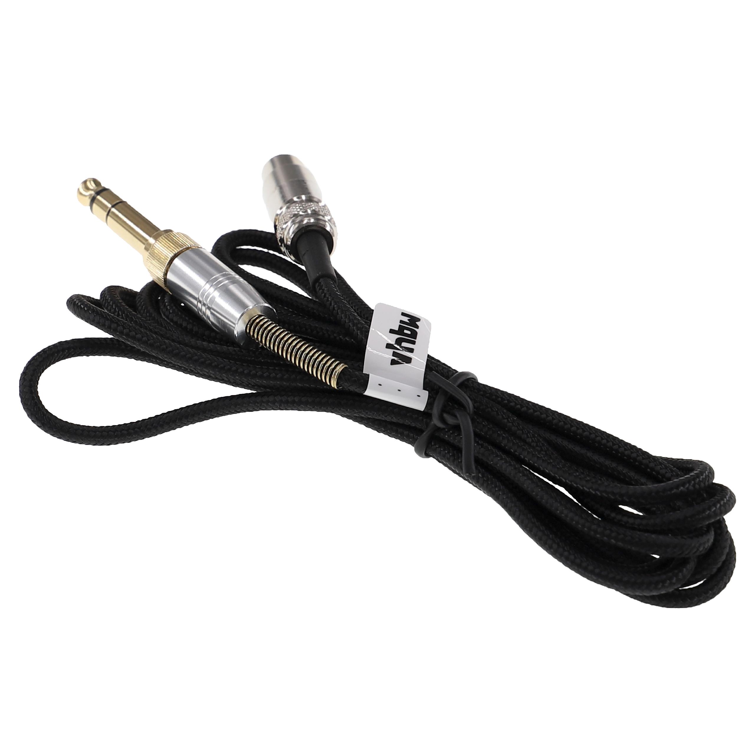Headphones Cable suitable for AKG / Pioneer K240 MK II etc., 2 m