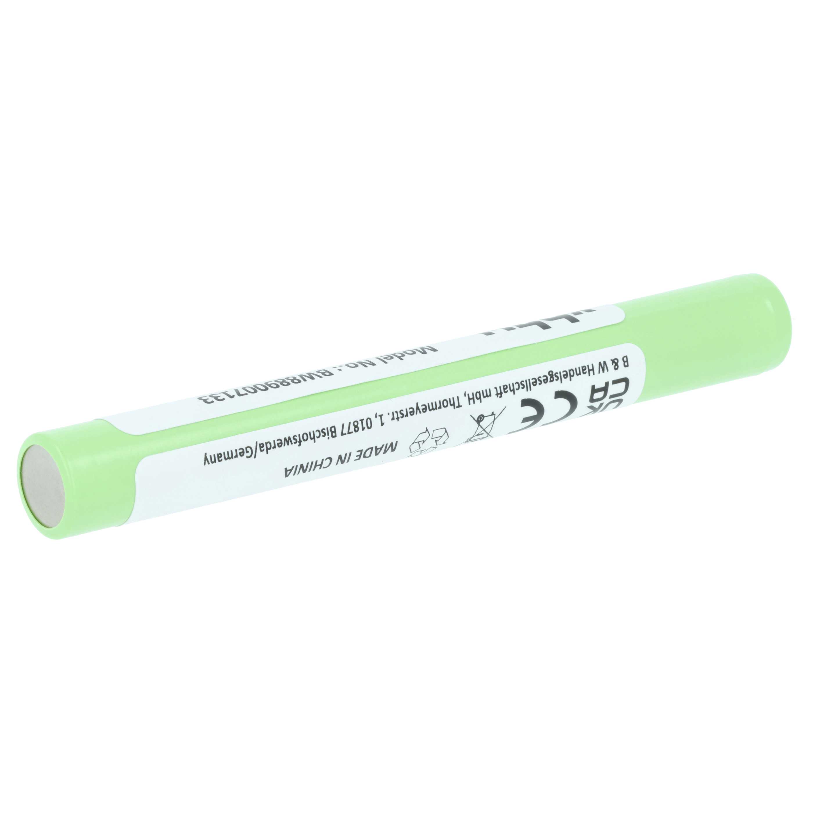 Batterie (2 pcs.) remplace Ledlenser SP502177_SR lampe de poche Ledlenser - 650mAh 3,7V Li-polymère