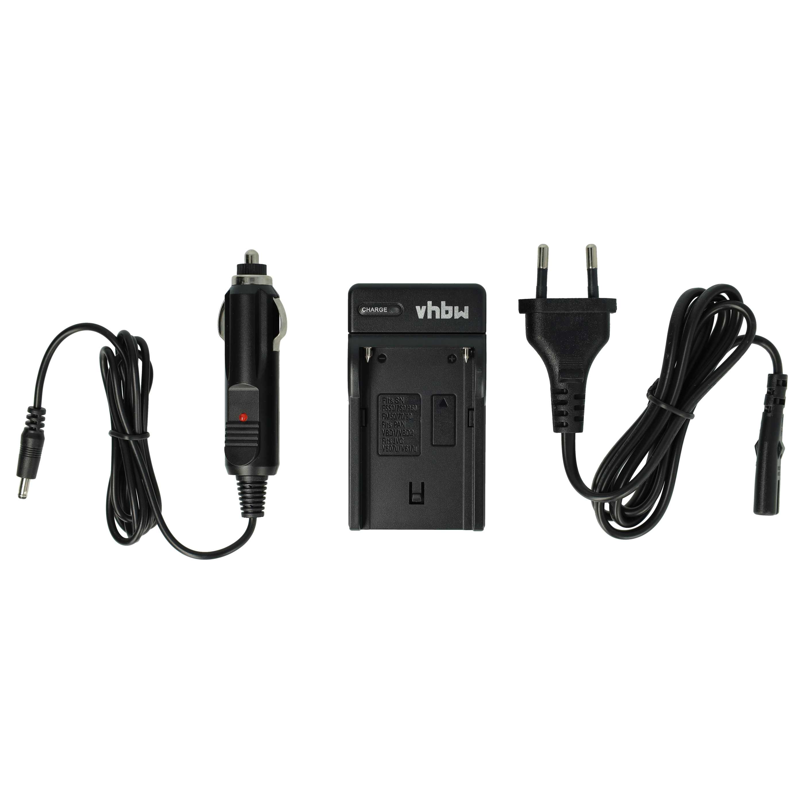 Battery Charger replaces Sony BC-VM10 for Sony Digital Camera - 0.6 A, 8.4 V
