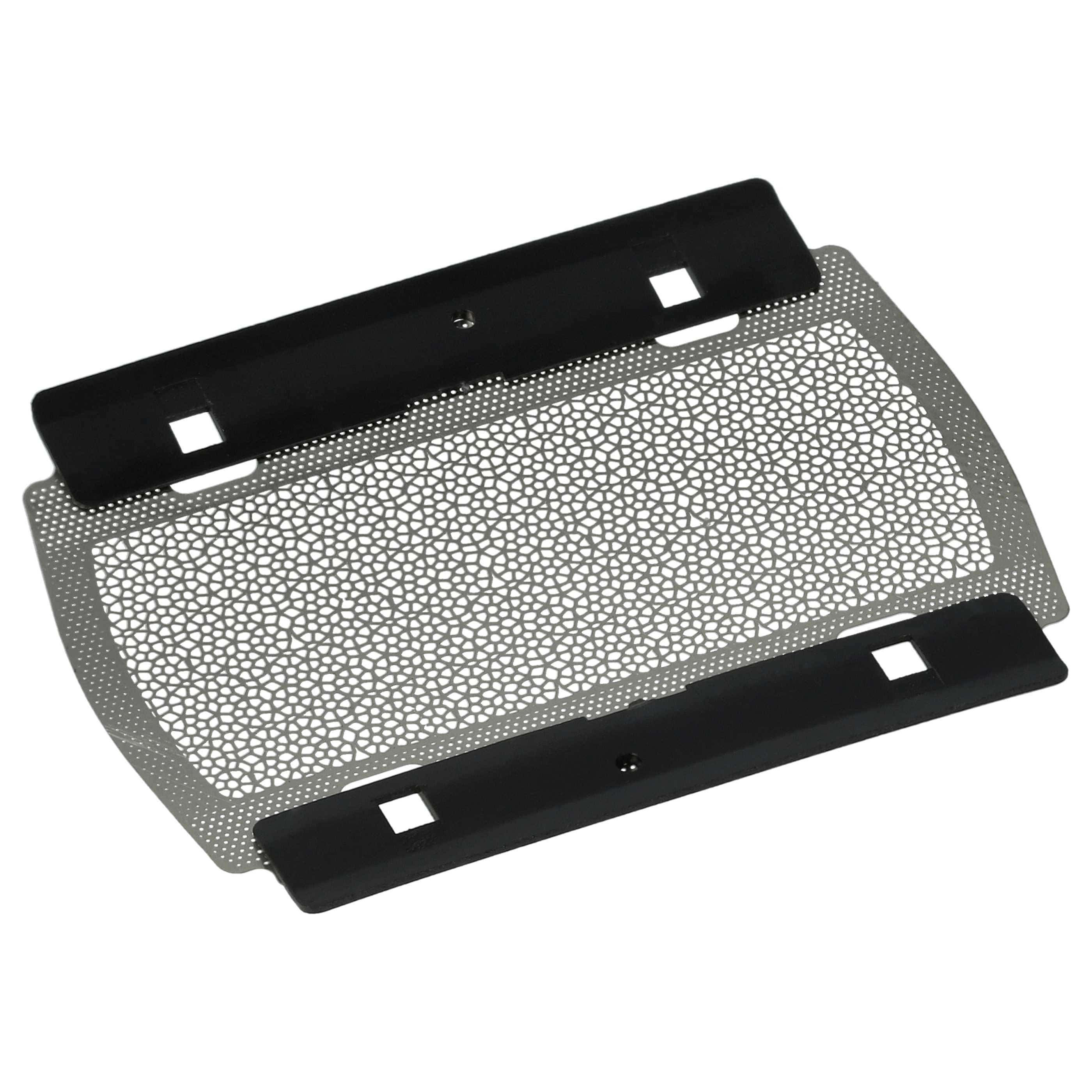 2x płytka goląca do golarki Braun zam. Braun 614, 615 - czarny / srebrny