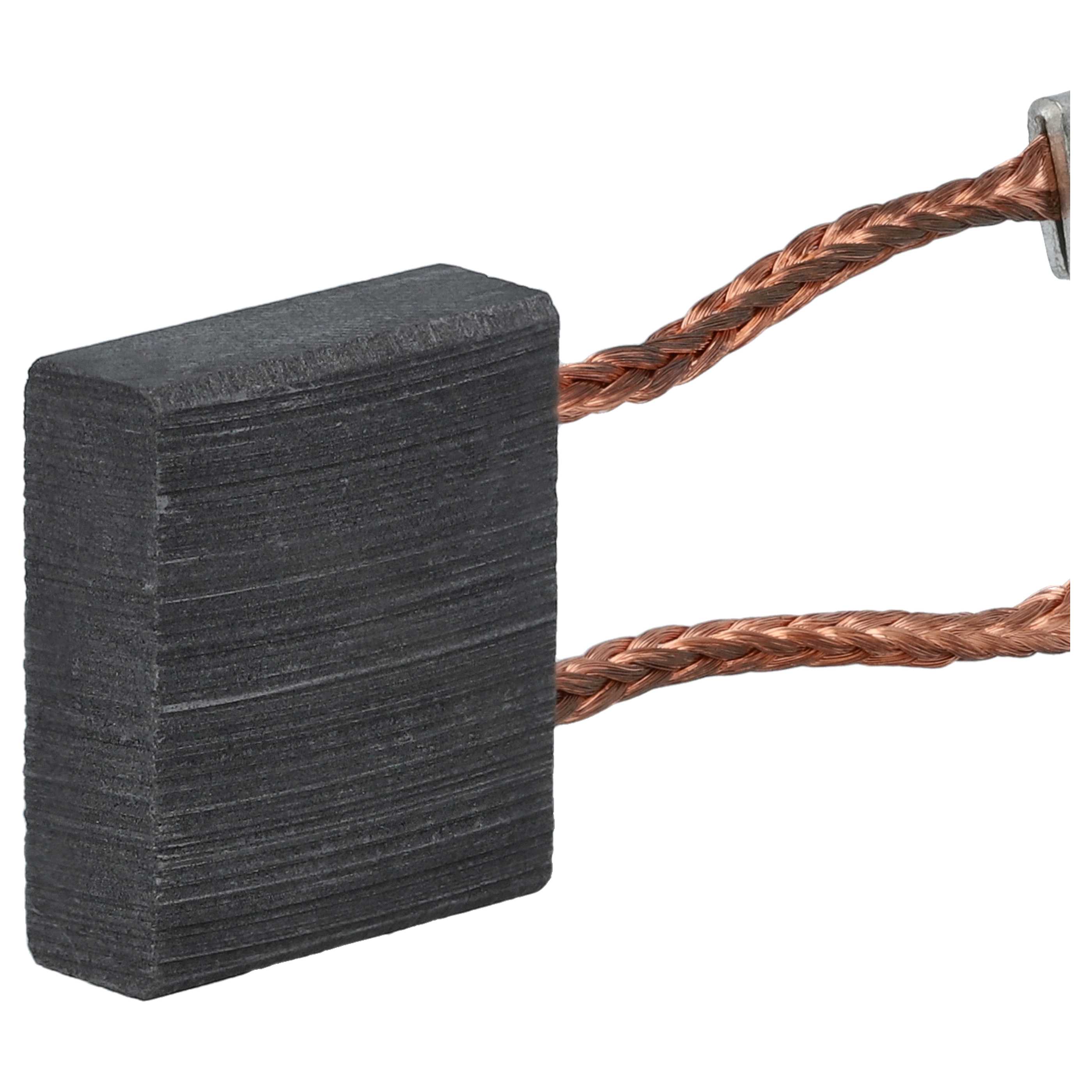 2x Kohlebürste als Ersatz für FER 8001.4/1-301 für Elektrowerkzeug - 6,3 x 20 x 17mm
