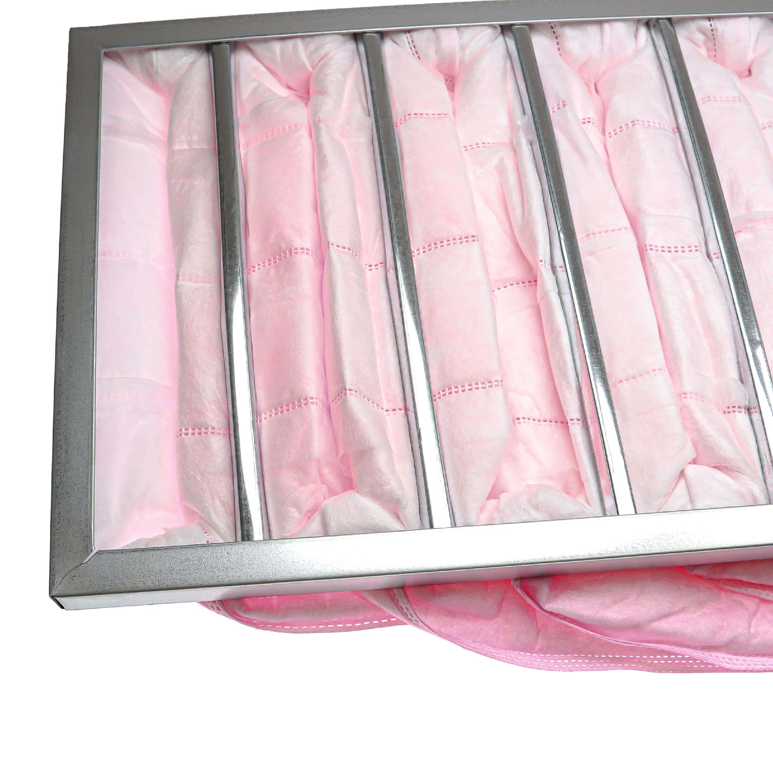 Taschenfilter F7 passend für Klimaanlagen, Lüftungsanlagen - 59,2 x 59,2 x 29,5 cm