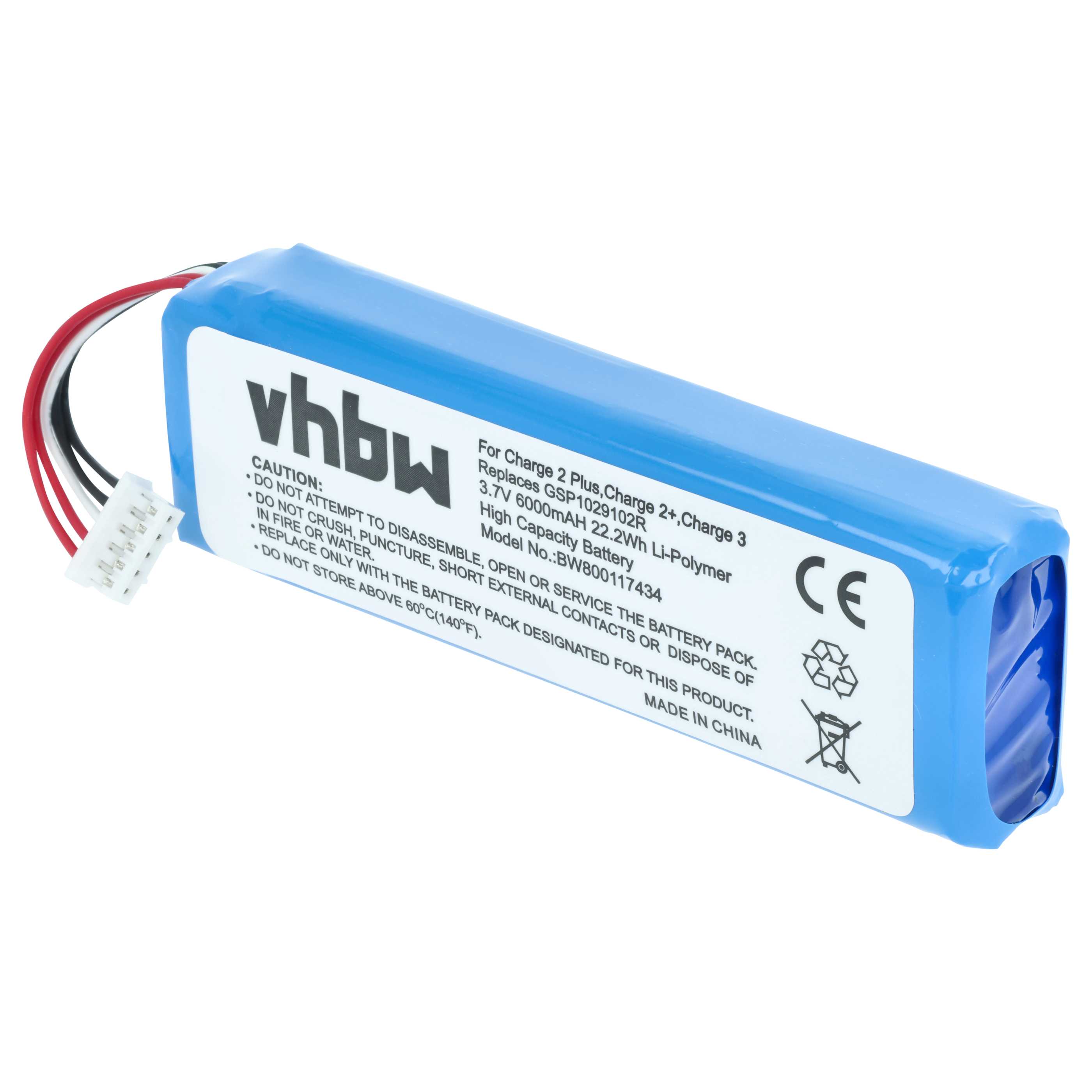 Akumulator do głośnika zamiennik JBL GSP1029102R - LiPo 6000mAh