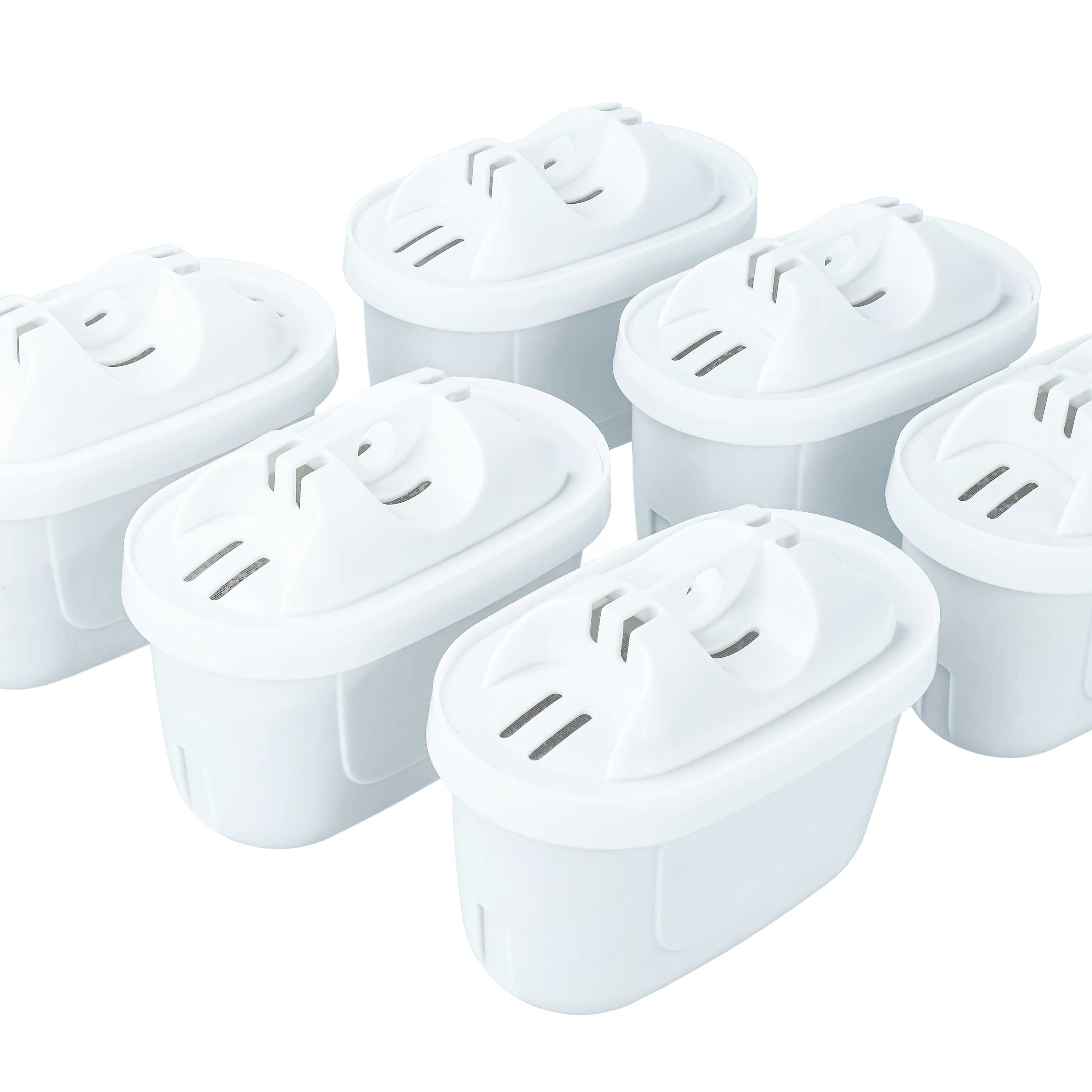 6x Filtres à eau remplace Brita SIL010-12 pour carafe filtrante Philips - Cartouches