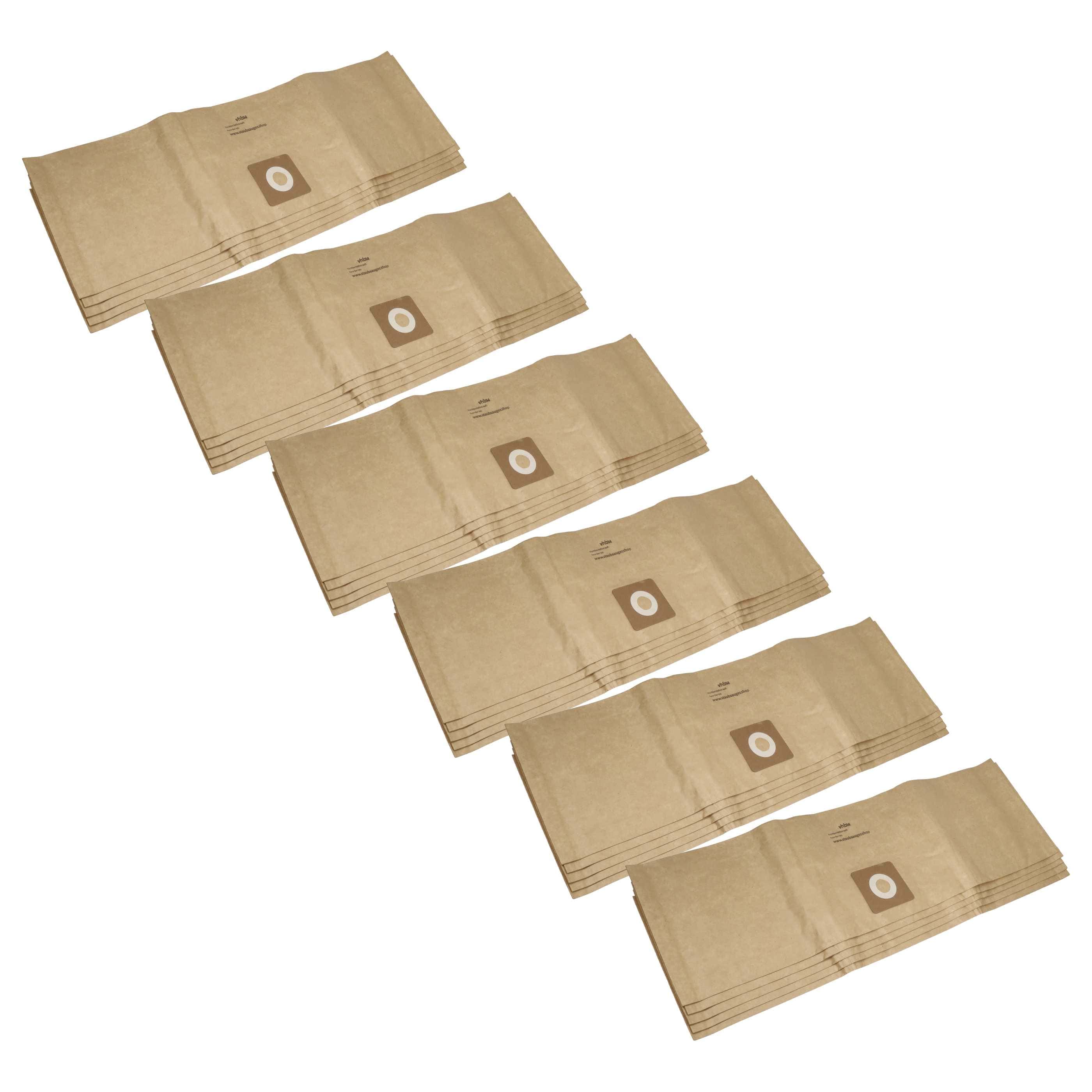 30x Vacuum Cleaner Bag replaces Bosch 2609256F33 for Bosch Vacuum Cleaners - paper