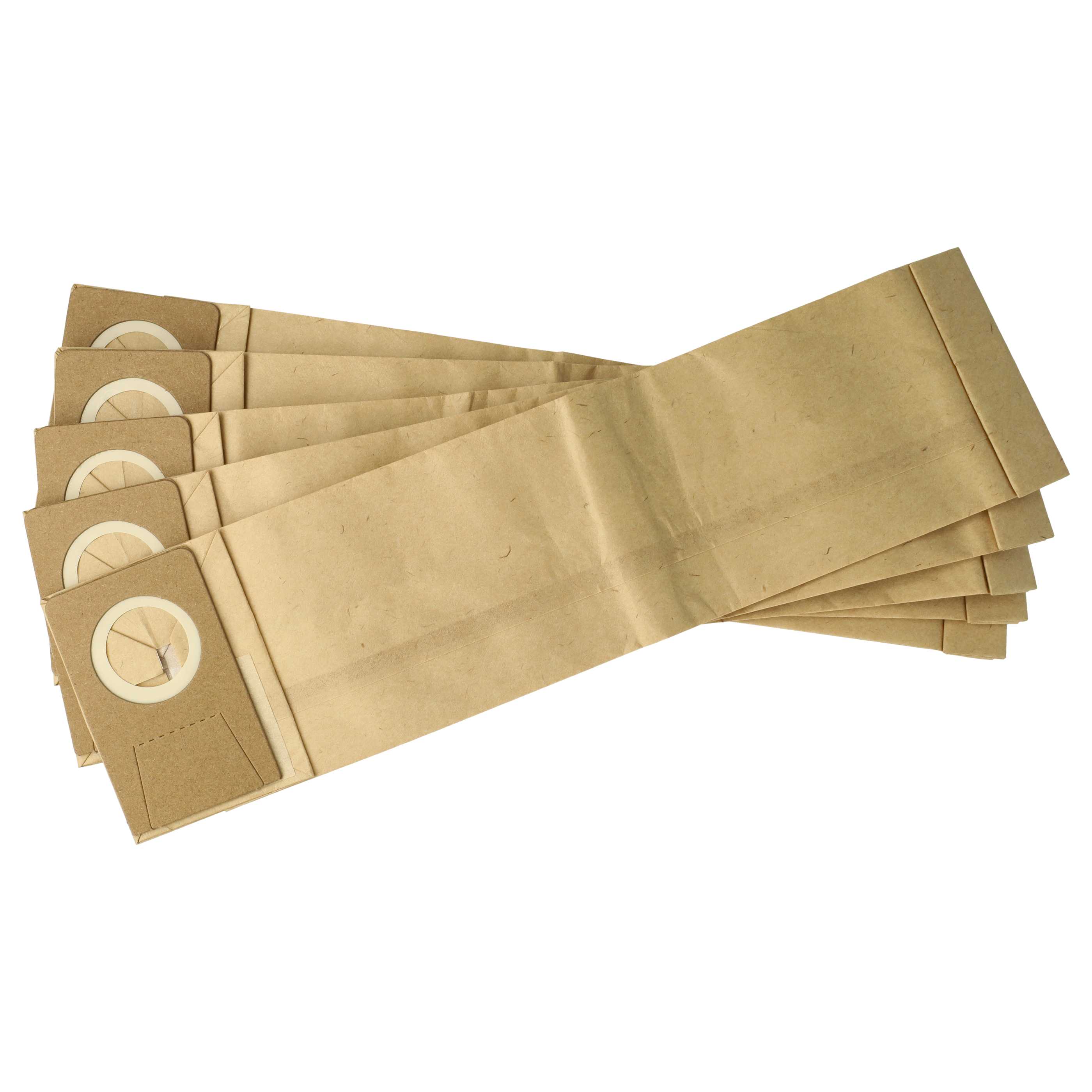 5x Vacuum Cleaner Bag replaces Johnson Diversy Tapiset 38, 8502.16 for Alto - cardboard / filter paper