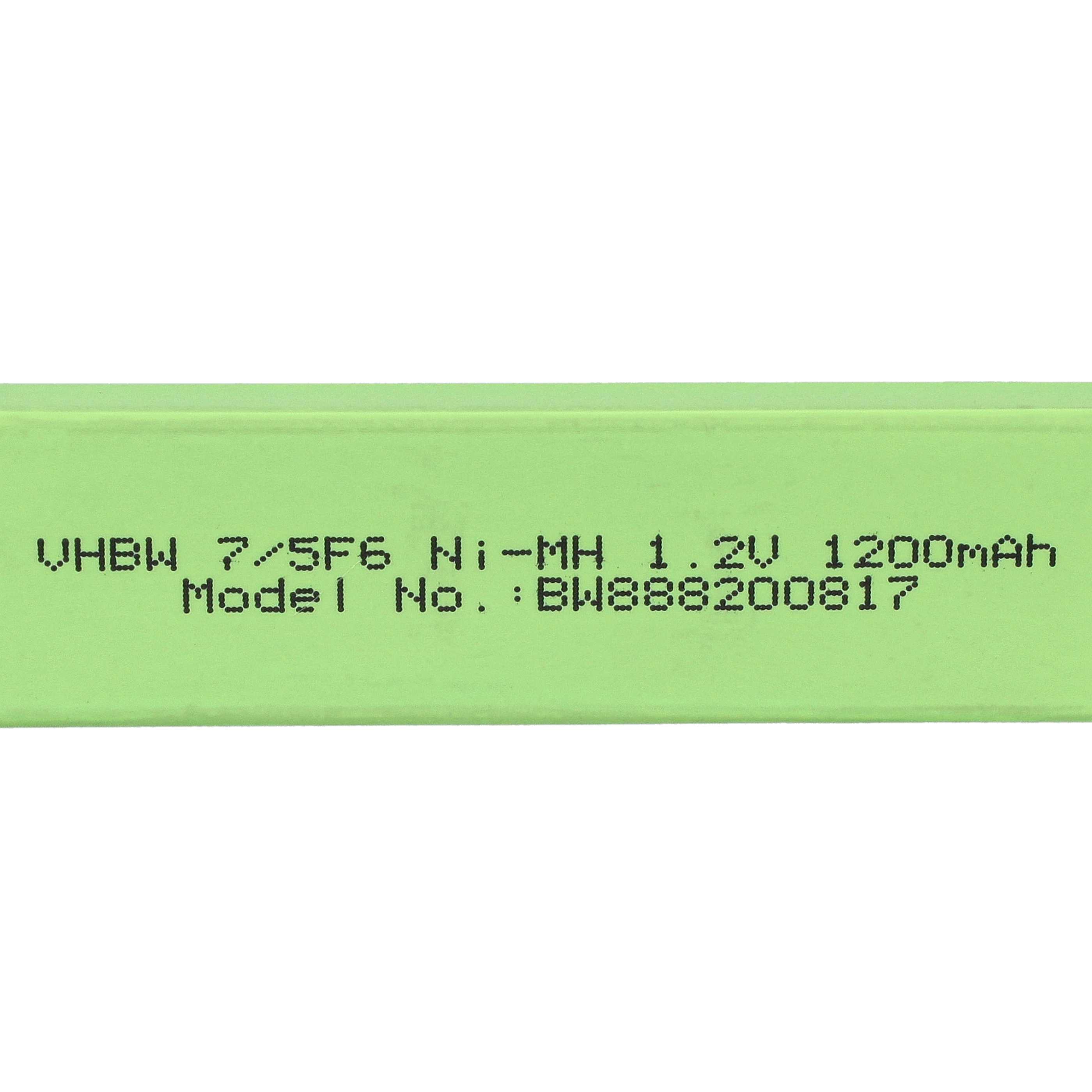 CD Player 2x Battery Cell replaces Aiwa MHB-901 - 1100 mAh 1.2 V NiMH