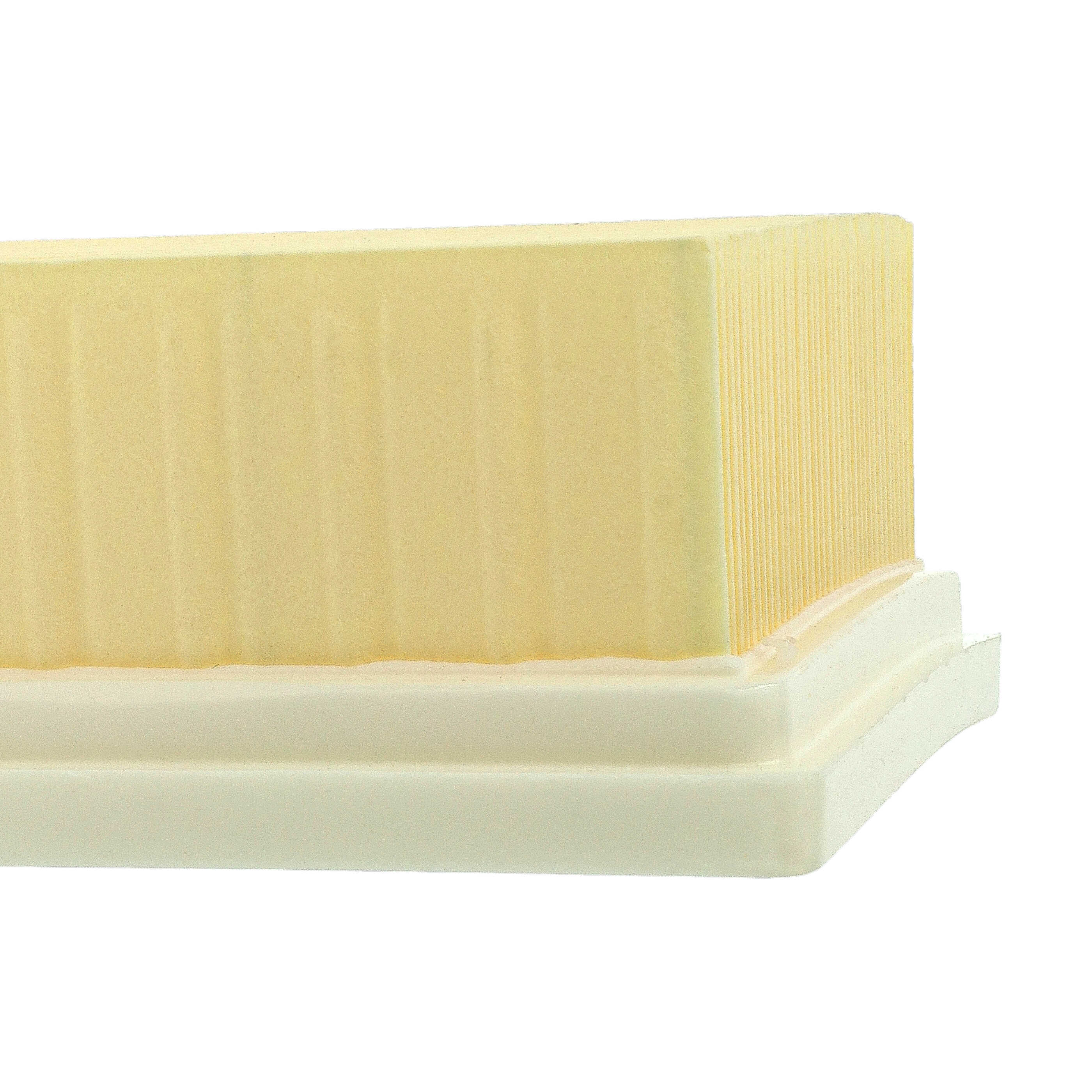 2x Filter Set replaces Cleancraft 7010250 for Fox Chimney Sweep Vacuum - Vacuum Cleaner Filter Set