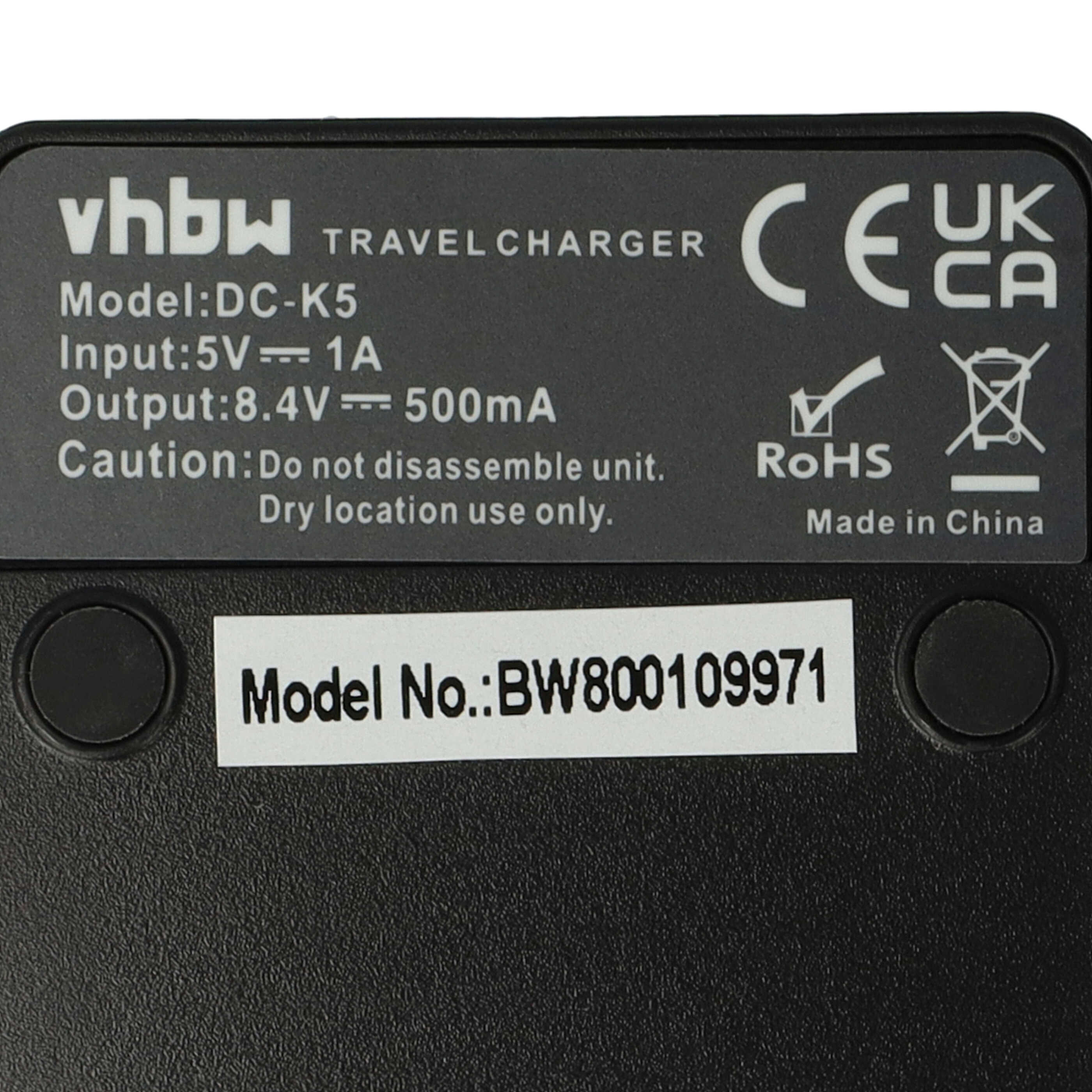 Ładowarka do aparatu Samsung BP-1310 i innych - ładowarka akumulatora 0,5 A, 8,4 V