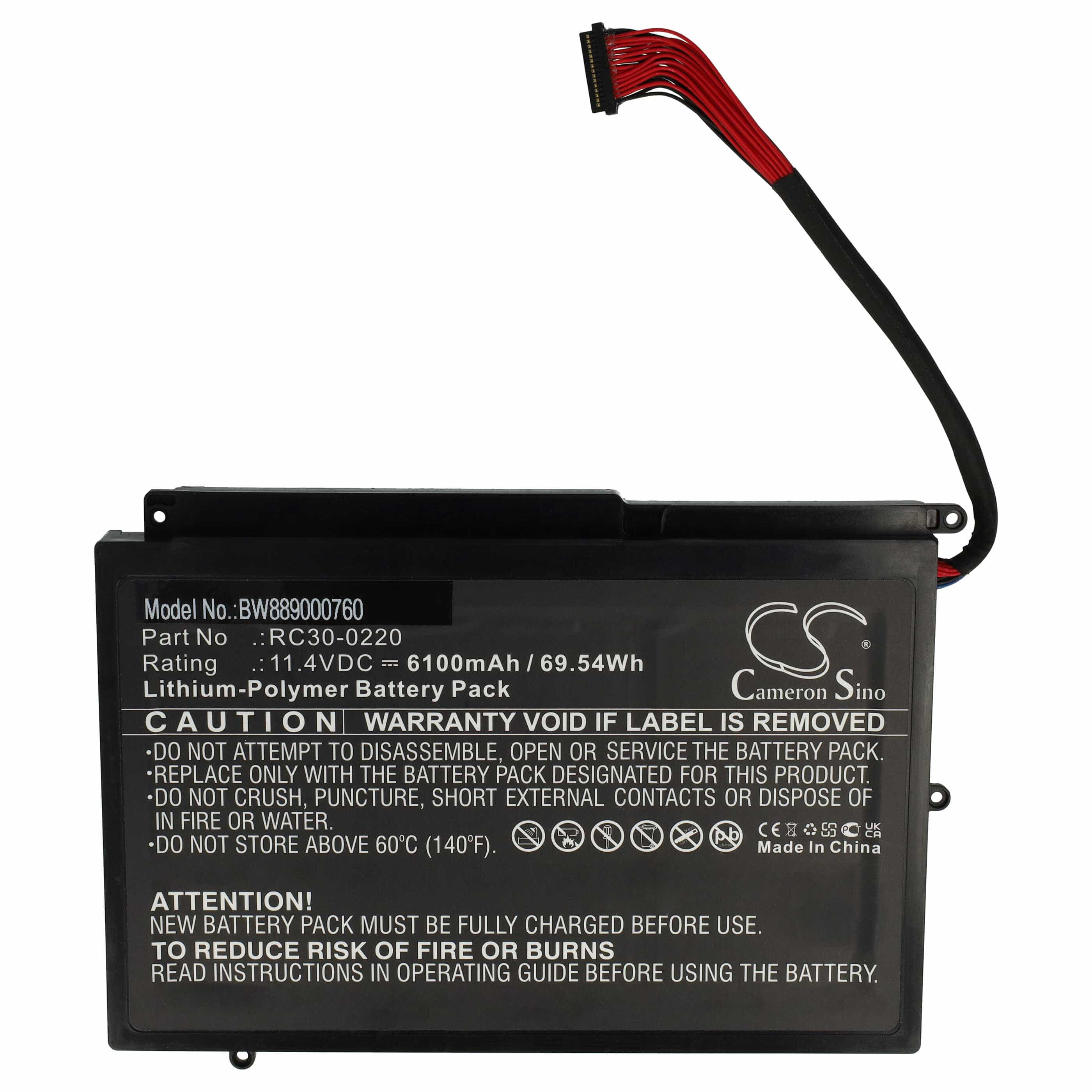 Akumulator do telefonu smartfona zamiennik Razer RC30-0220 - 6100 mAh 11,4 V LiPo