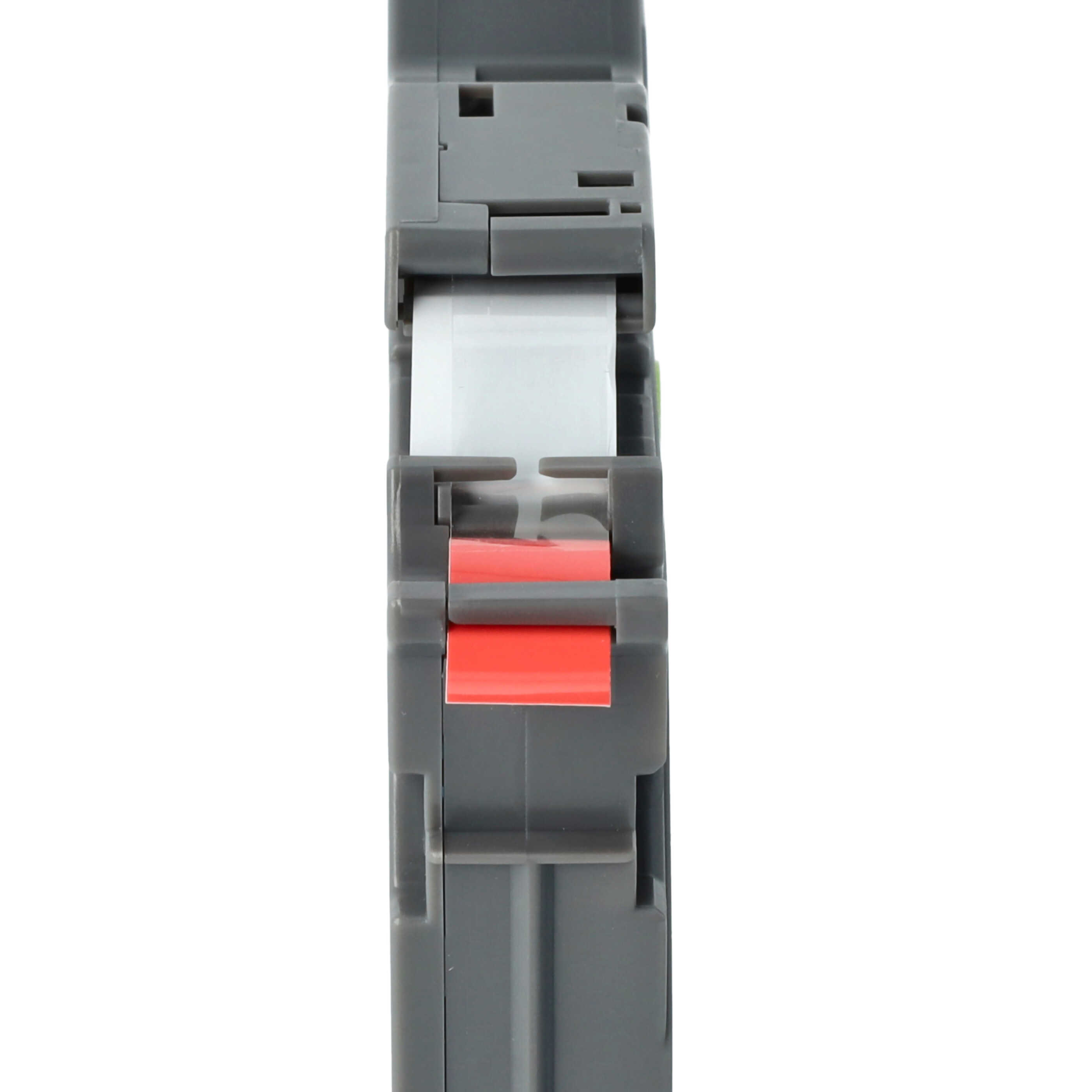 Cassette à ruban remplace Brother TZE-425 - 9mm lettrage Blanc ruban Rouge