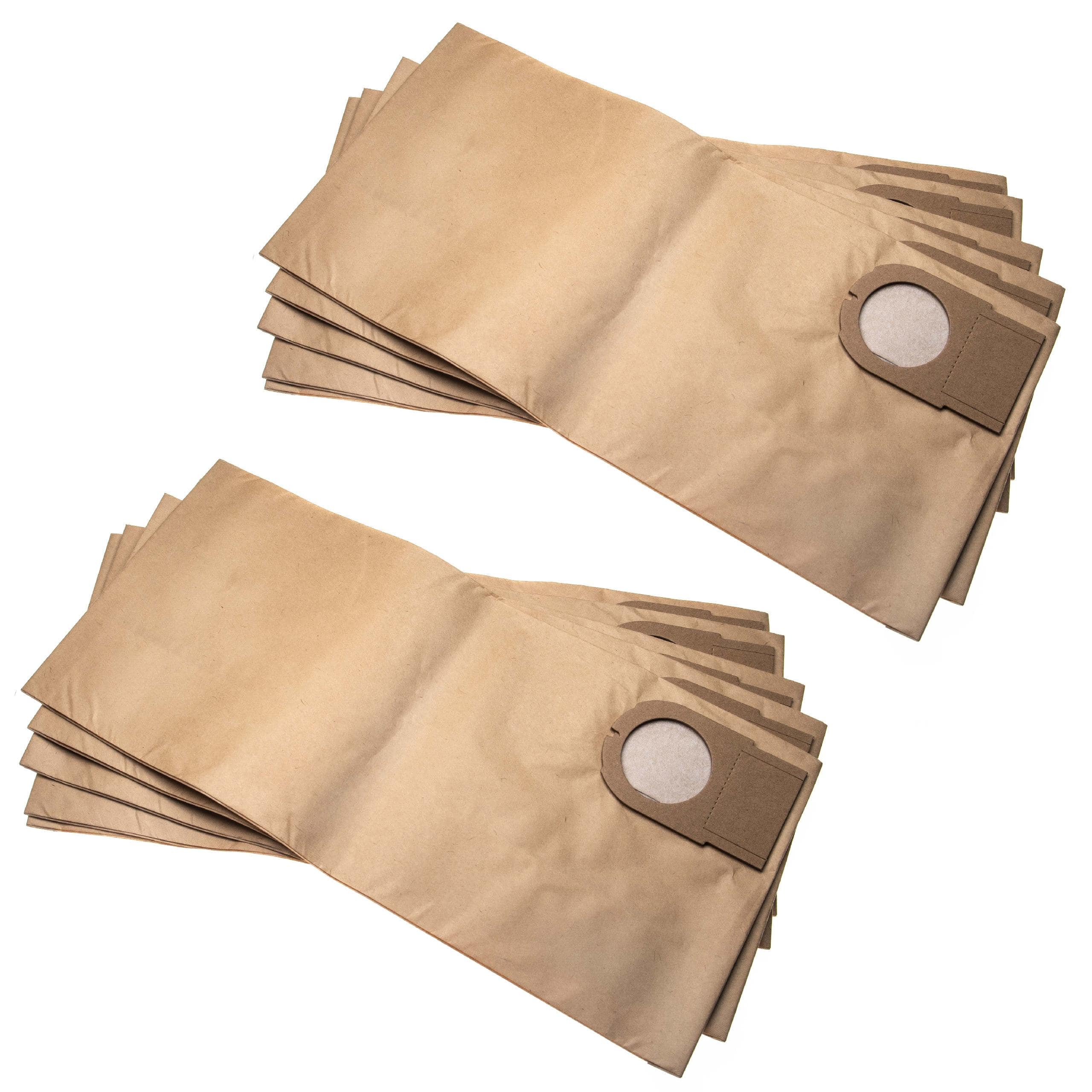 10x Sac remplace Metabo 6.31348, 631348000 pour aspirateur Metabo - papier
