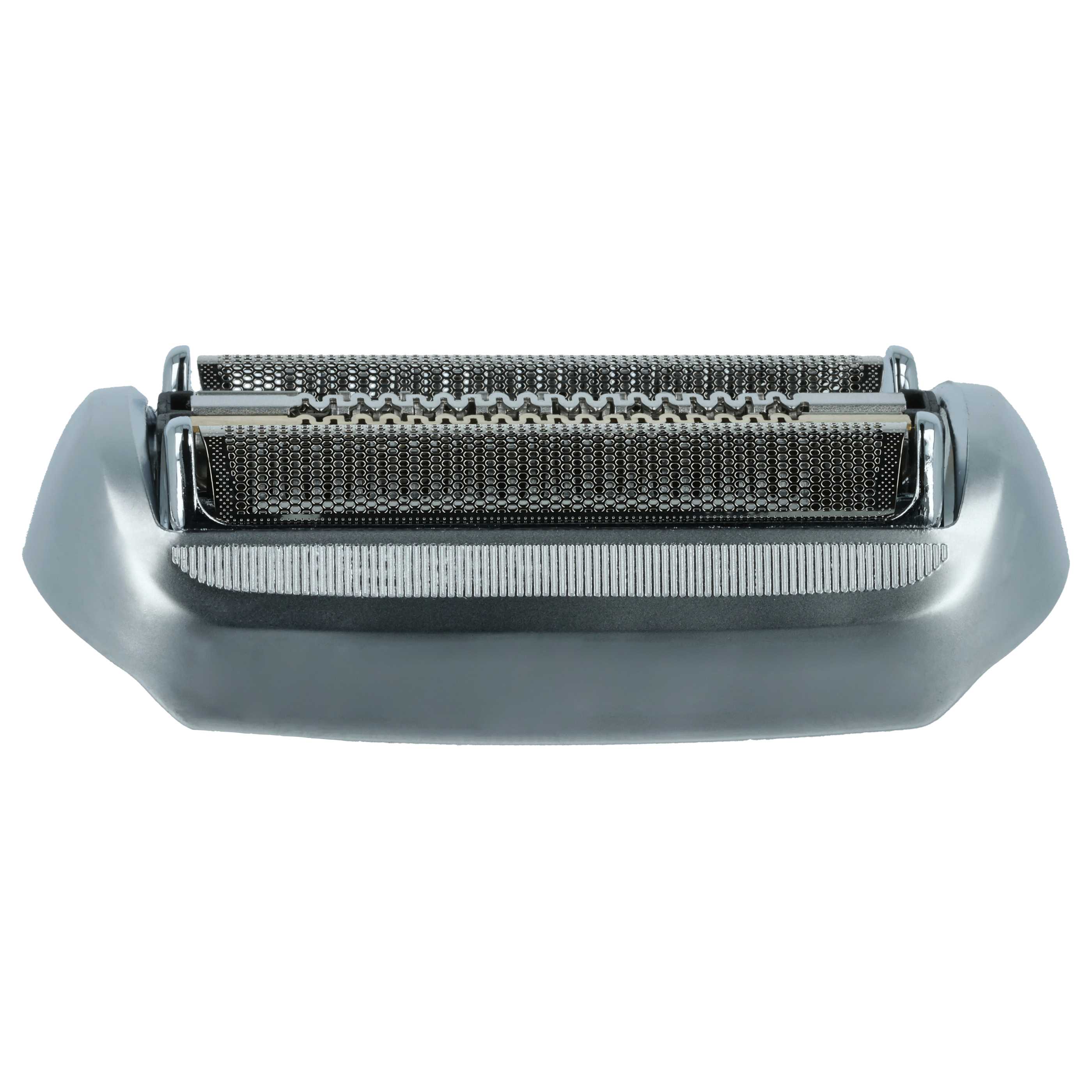 2x Shaving Heads replaces Braun 94M for Braun Electric Razor, matt silver