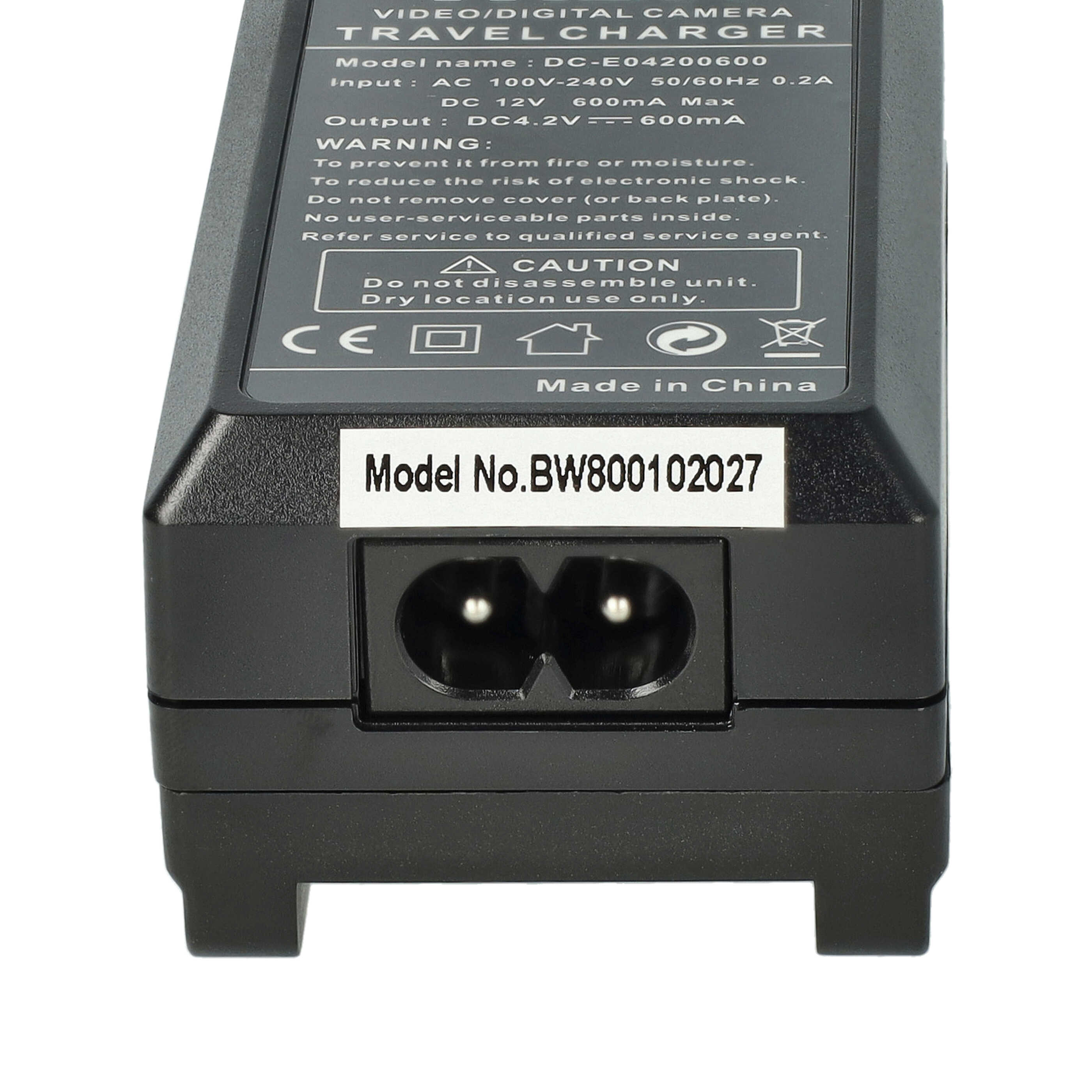 Battery Charger suitable for Everio GZ- HM440AEU Camera etc. - 0.6 A, 4.2 V
