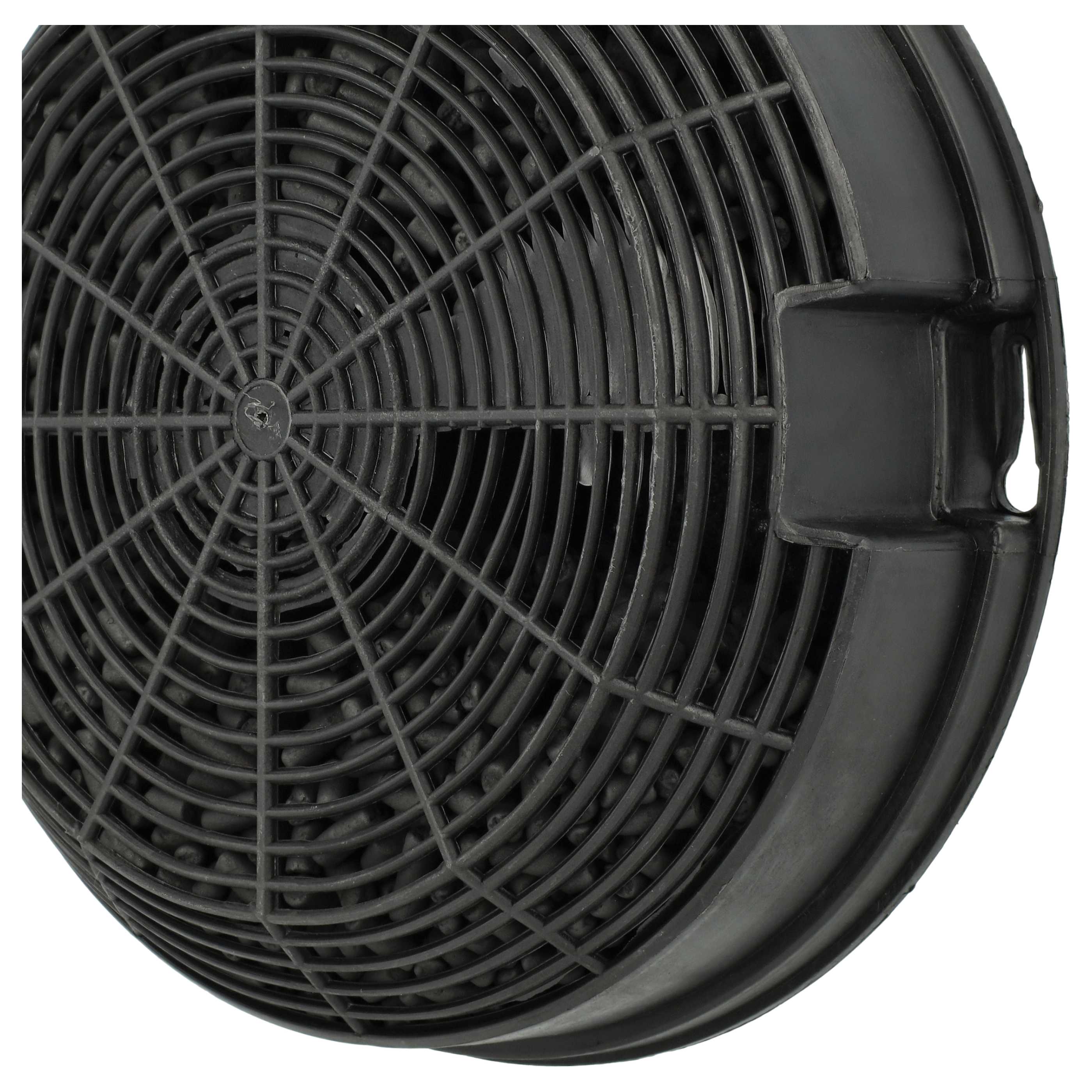4x Filtres à charbon actif remplace AEG 50292969008, AMC023, 4055046520, 9029800571 pour hotte Privileg
