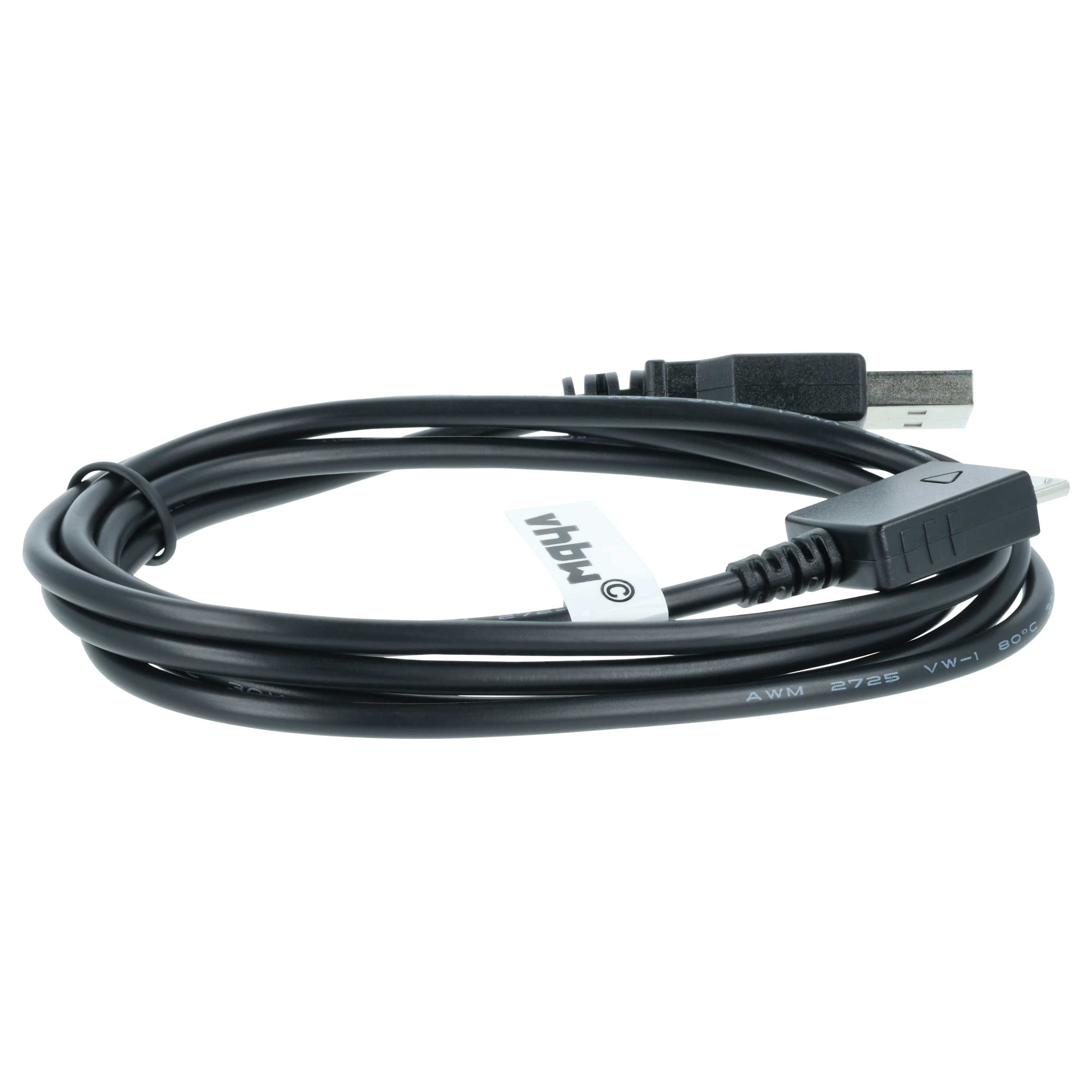 USB Data Cable Charging Cable as Replacement for Sony WMC-NW20MU, 150 cm