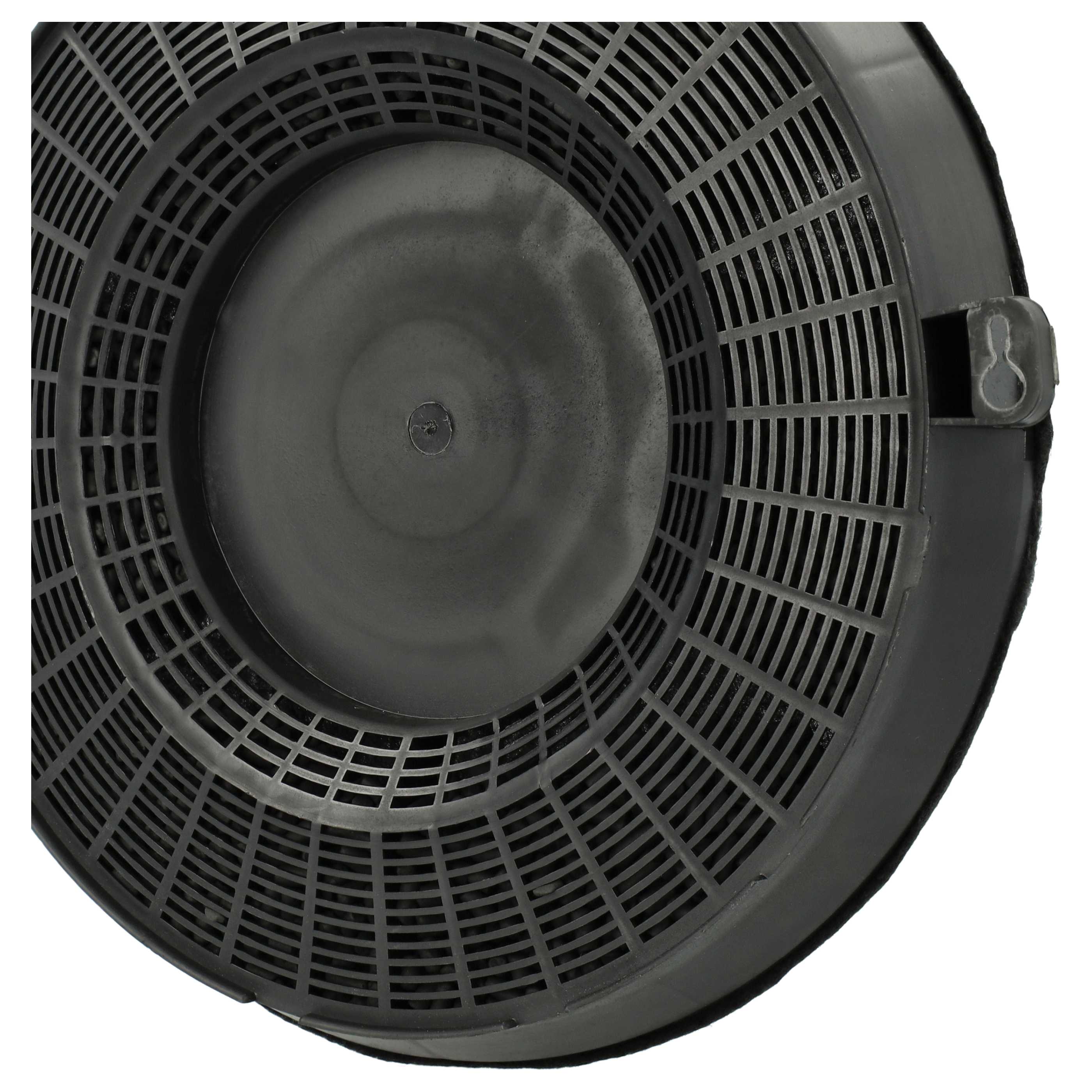 4x Filtres à charbon actif remplace AEG EHFC48, Typ 48, 9029793610 pour hotte Zanussi