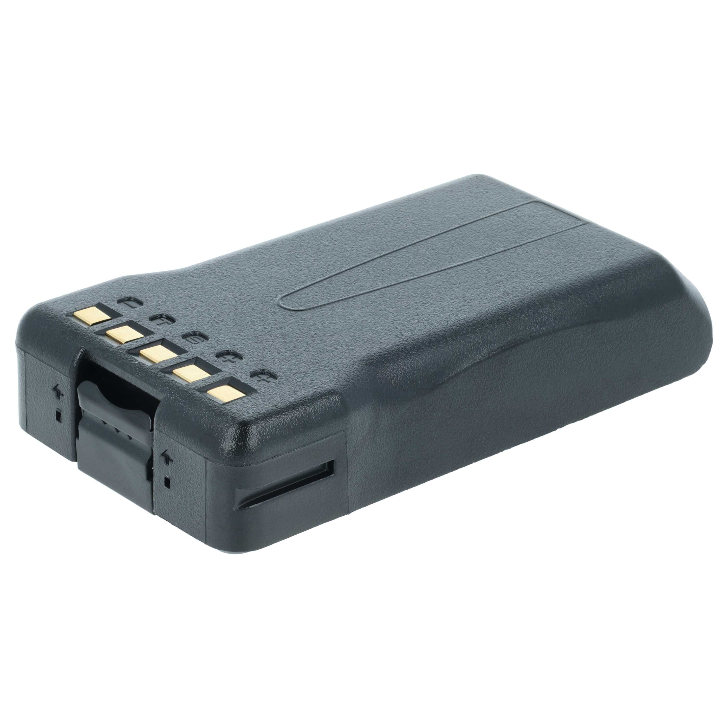 Batteria sostituisce Kenwood KNB-24L, KNB-24LX, KNB-24, KNB-24Li per dispositivo radio - 2100mAh 7,2V NiMH