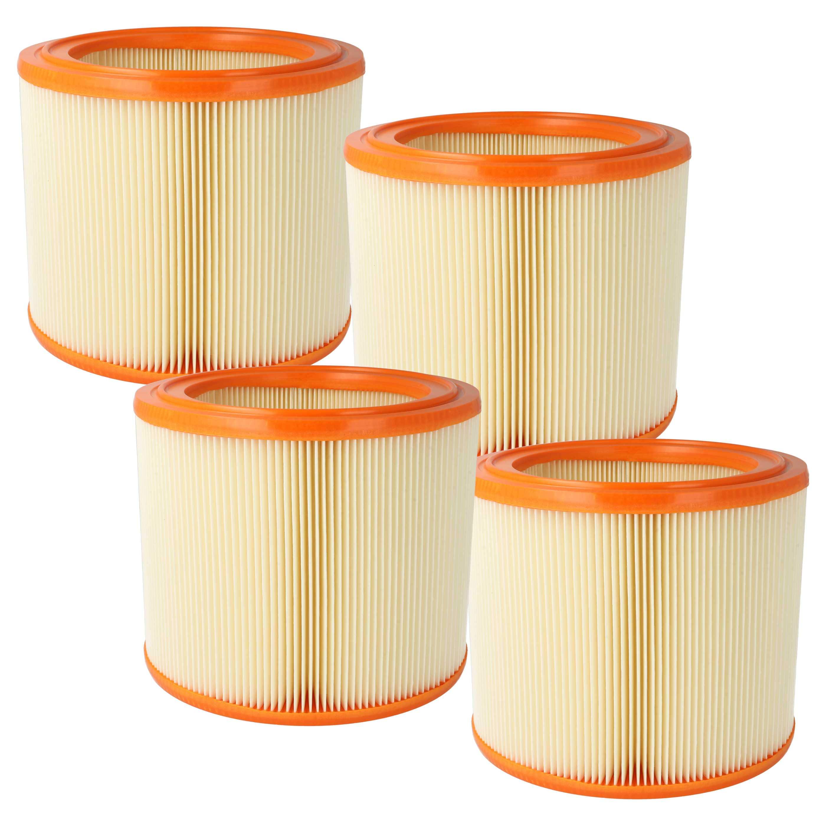 4x pleated filter replaces ALTO/WAP/Nilfisk 60077 for Festool Vacuum Cleaner