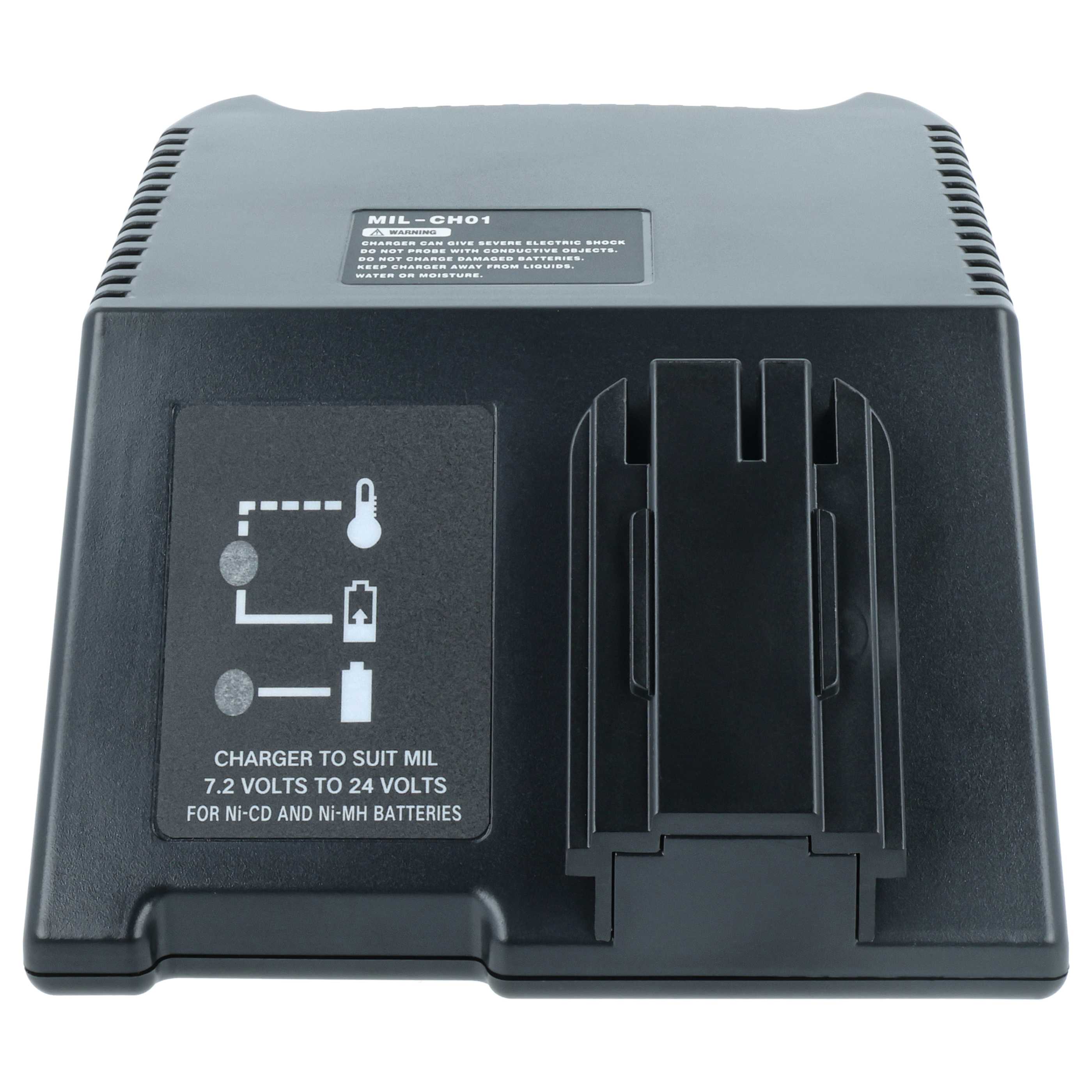Charger replaces AEG PBA 7224 MB, RCA 7224 MB for Power Tool Batteries etc. Ni-Cd / NiMH / Li-Ion
