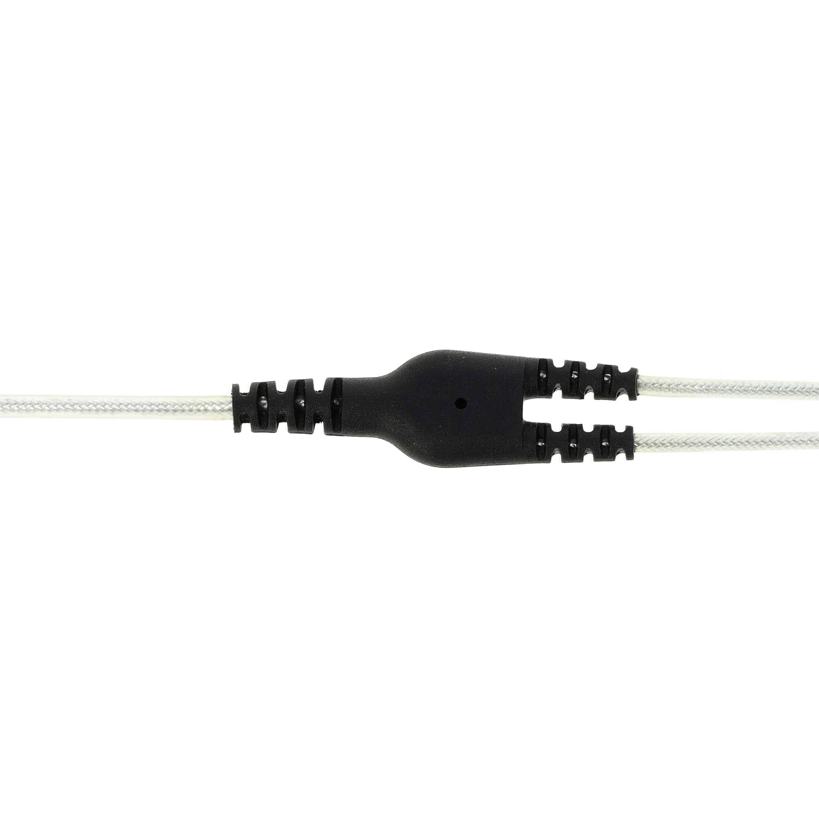 Kabel do słuchawek SE215 Shure - srebrny, 120 cm