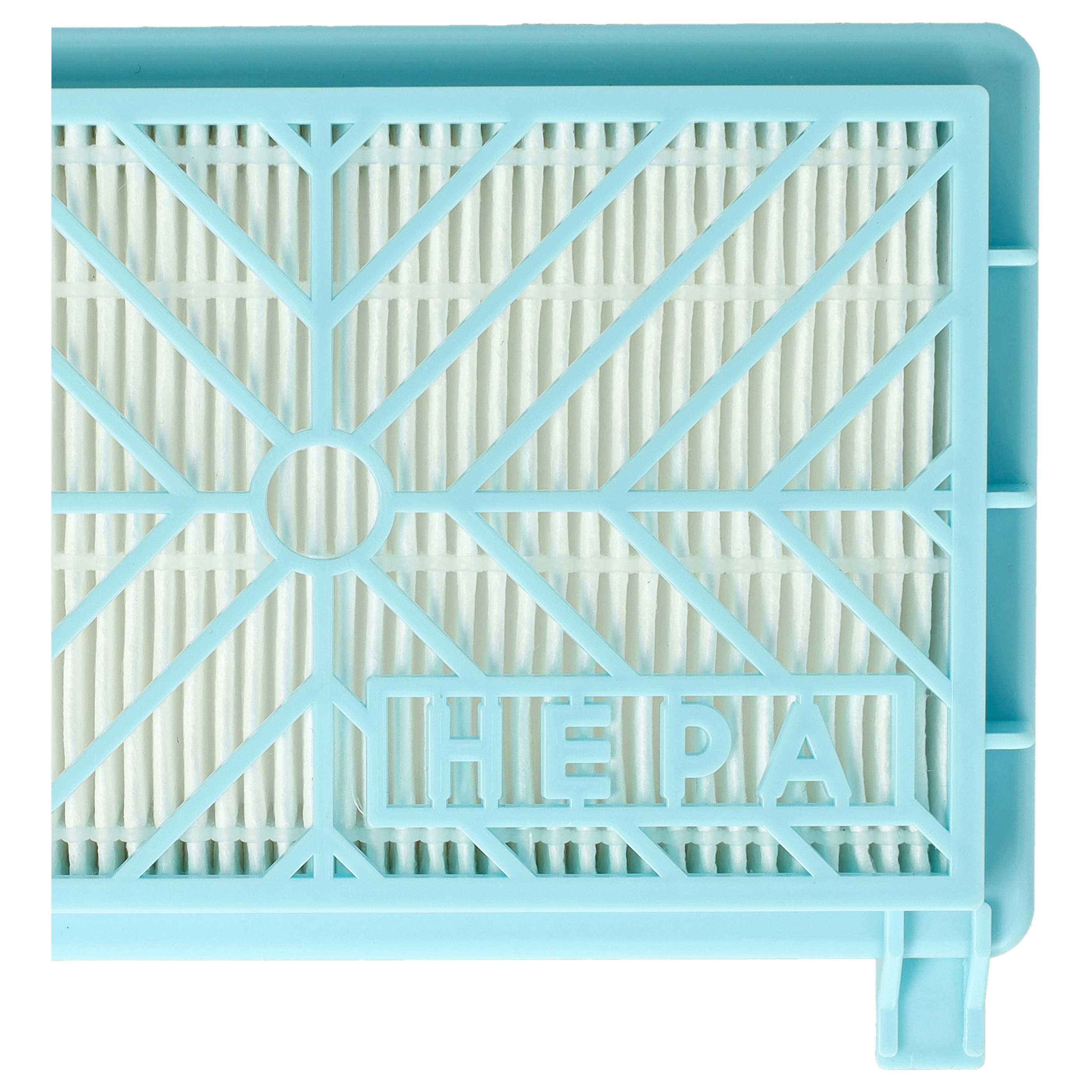 6x Filter replaces Philips 491669, 432200039090, 883804401010 for Philips Vacuum Cleaner, filter class H13