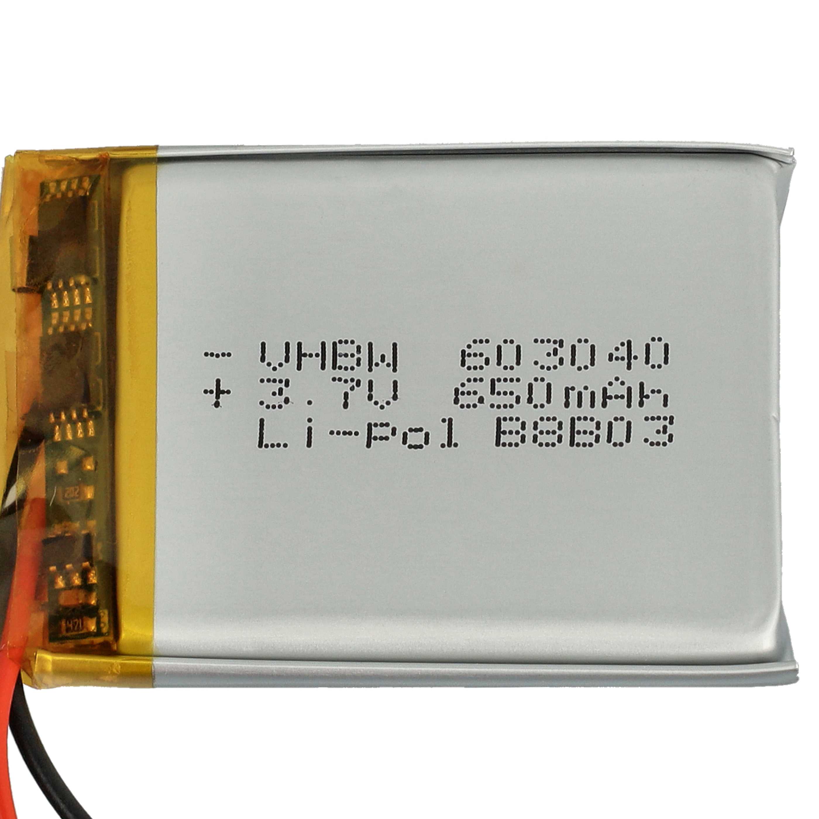 Akumulator do słuchawek bezprzewodowych zamiennik Marshall VDL603040 - 650 mAh 3,7 V Li-Ion