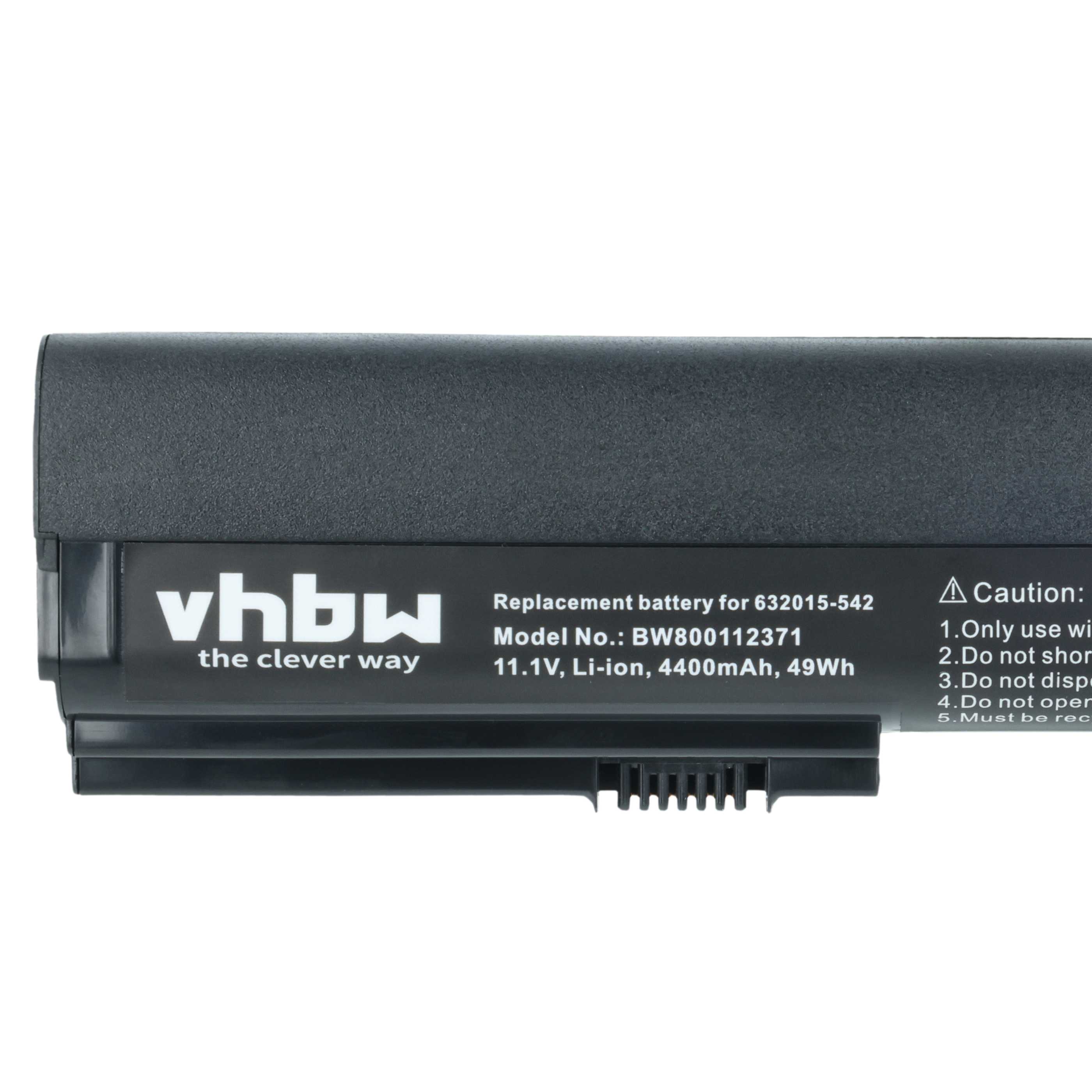Akumulator do laptopa zamiennik HP 632015-241, 632015-222, 463309-241 - 4400 mAh 11,1 V Li-Ion, czarny