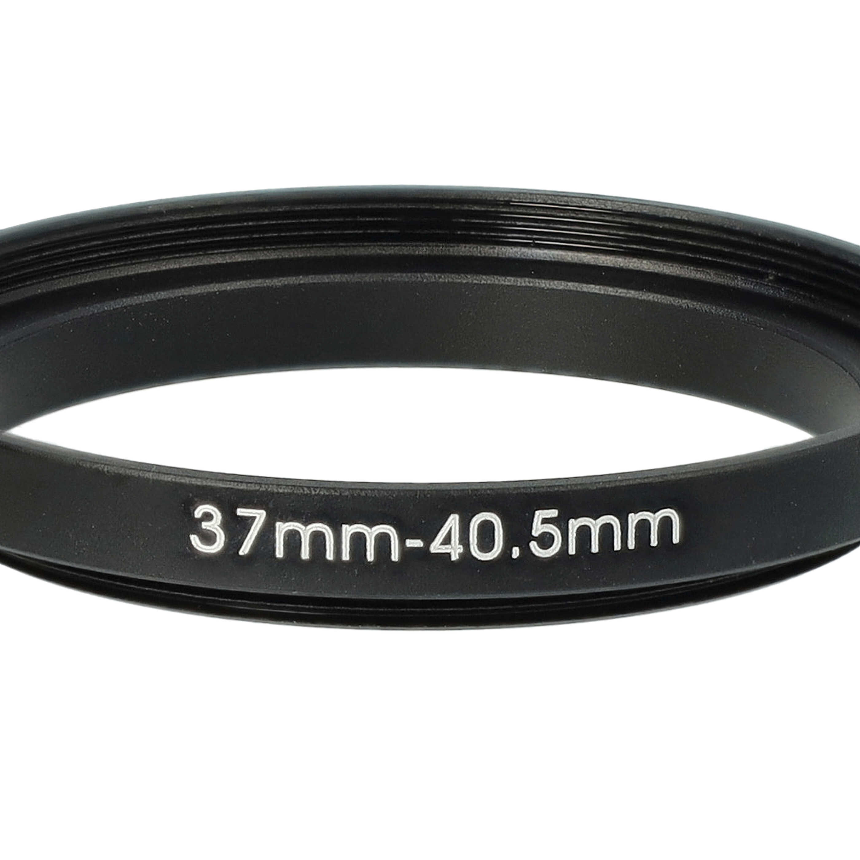 Step-Up-Ring Adapter 37 mm auf 40,5 mm passend für diverse Kamera-Objektive - Filteradapter