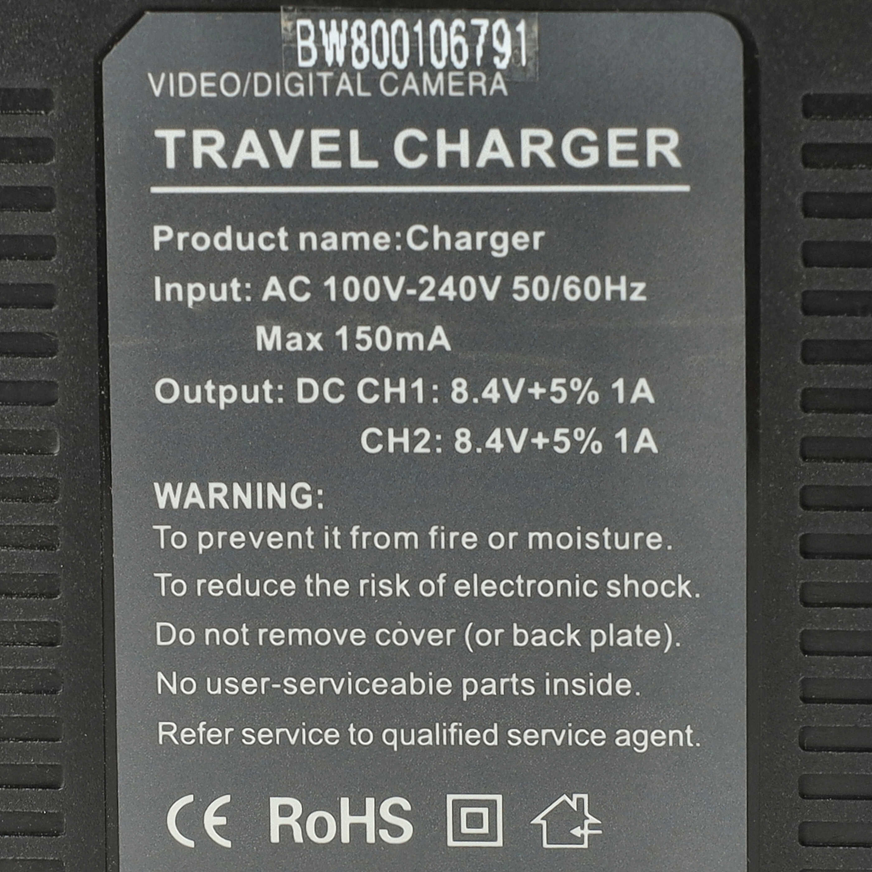 Ładowarka do aparatu DZ-MV350A i innych - ładowarka akumulatora 0.5 / 0.9 A, 4.2/8.4 V