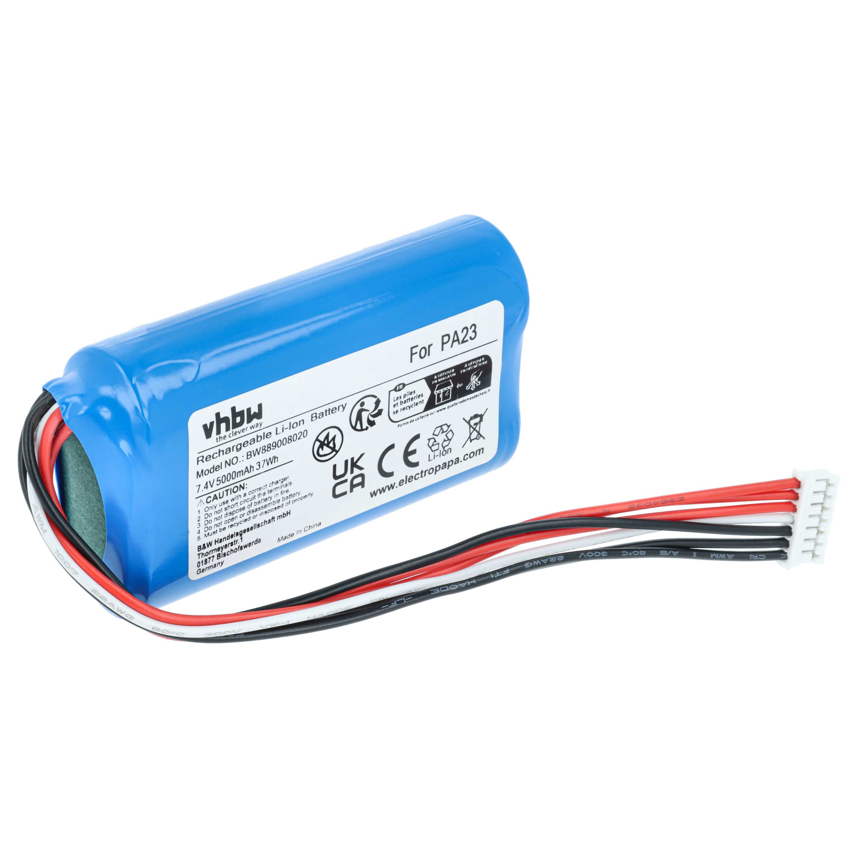 Akumulator do głośnika zamiennik Anker PA23 - Li-Ion 5000mAh