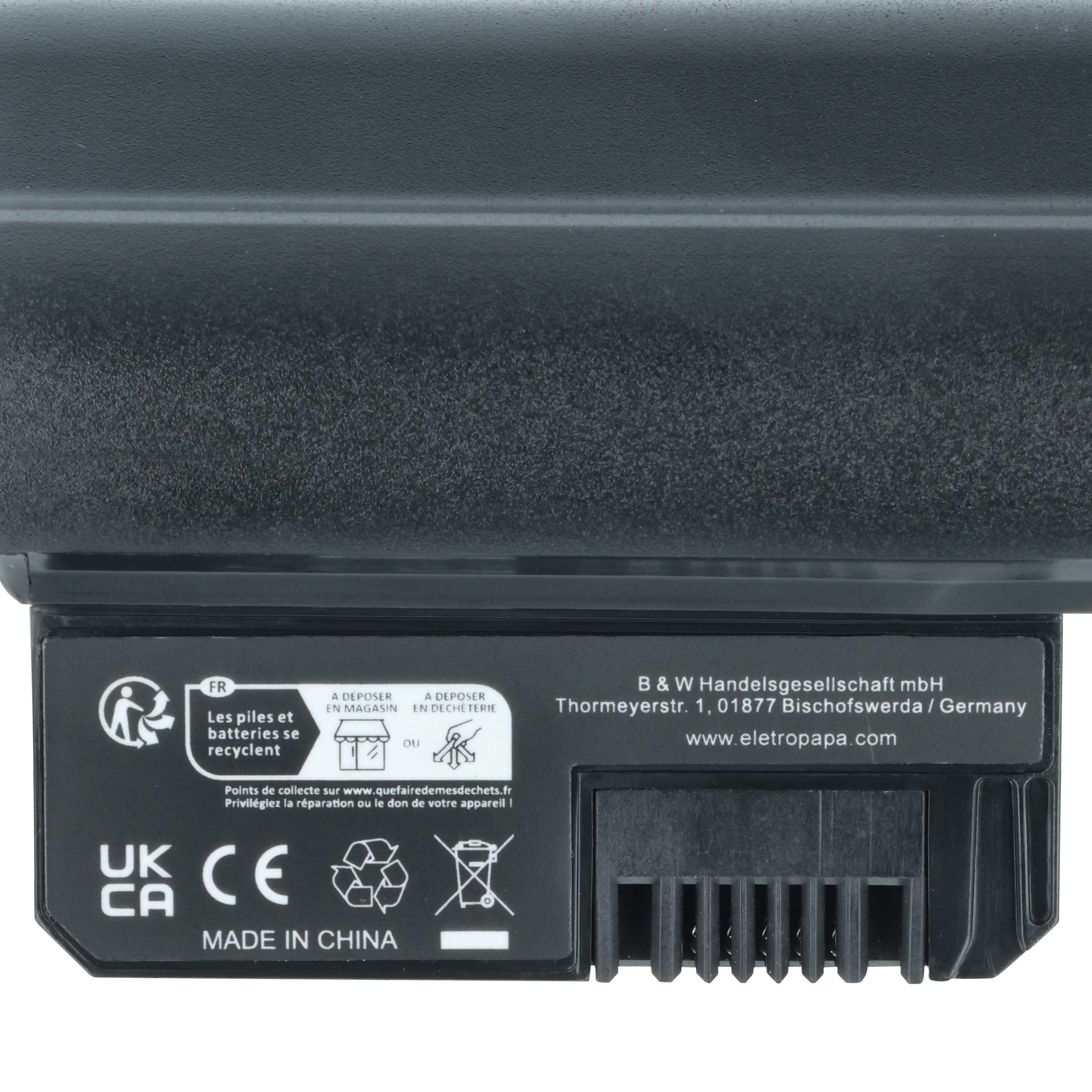 Akumulator do laptopa zamiennik HP Compaq 010979-B3T13G01, 582213-121 - 4400 mAh 10,8 V Li-Ion, czarny