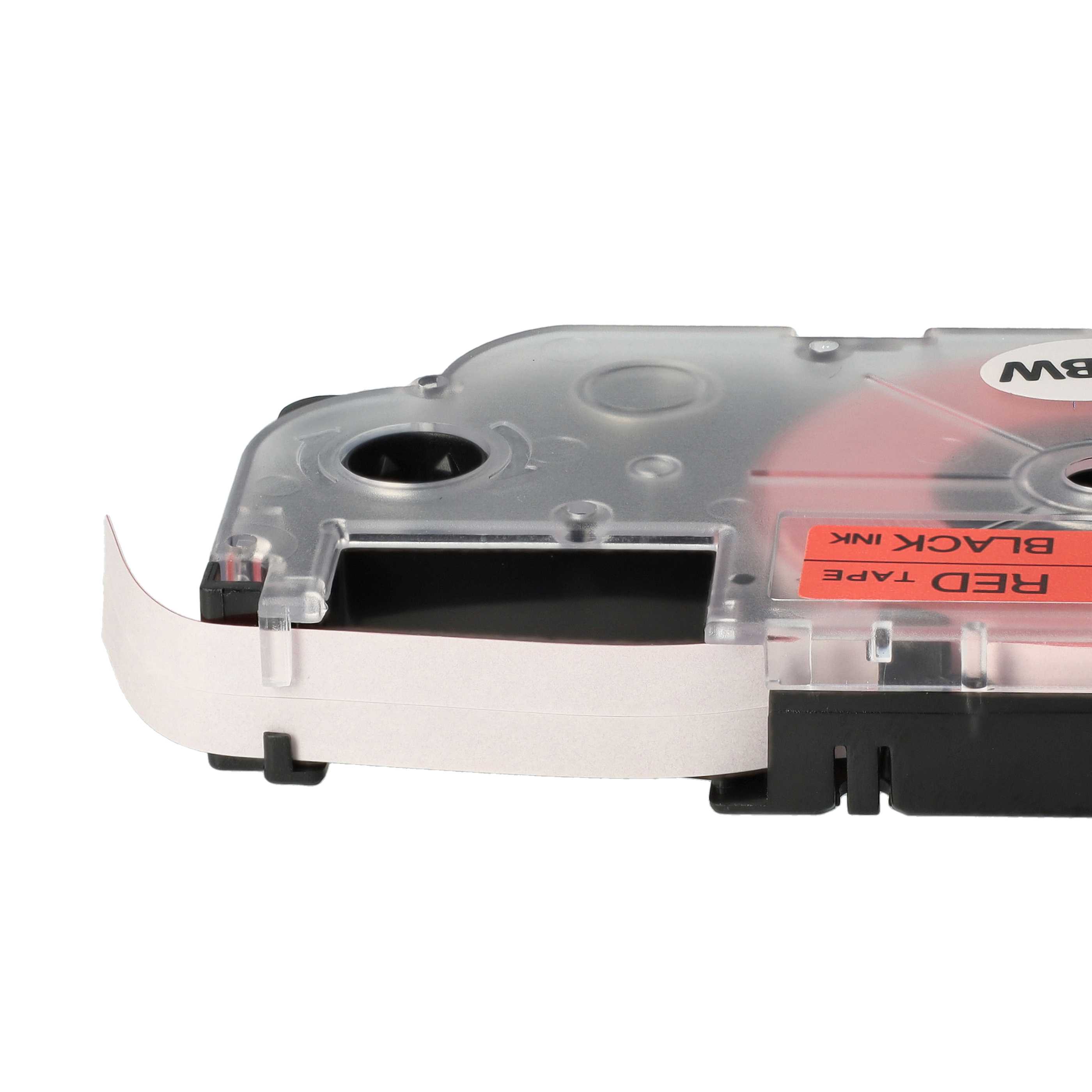 Cassetta nastro sostituisce Casio XR-9RD, XR-9RD1 per etichettatrice 9mm nero - rosso