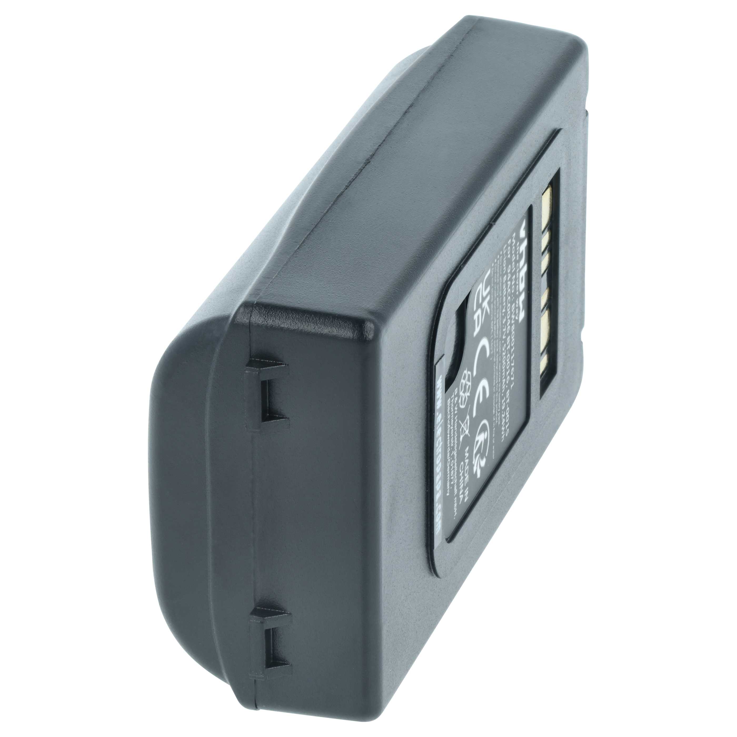 2x Batteries remplace Datalogic 94ACC0048, 94ACC0046 pour scanner de code-barre Datalogic - 5200mAh 3,7V