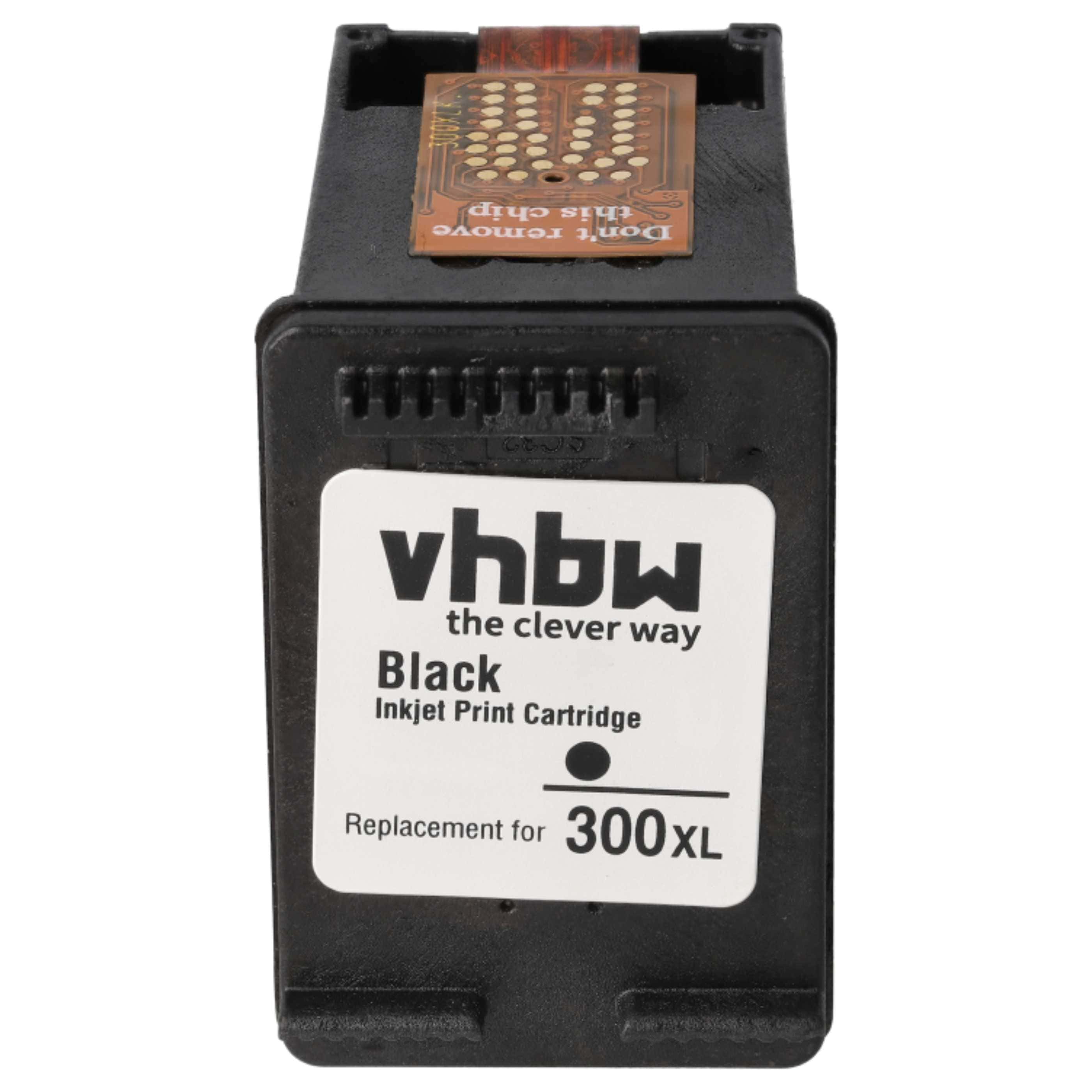 2x Ink Cartridges for HP Envy D2568 Printer - black