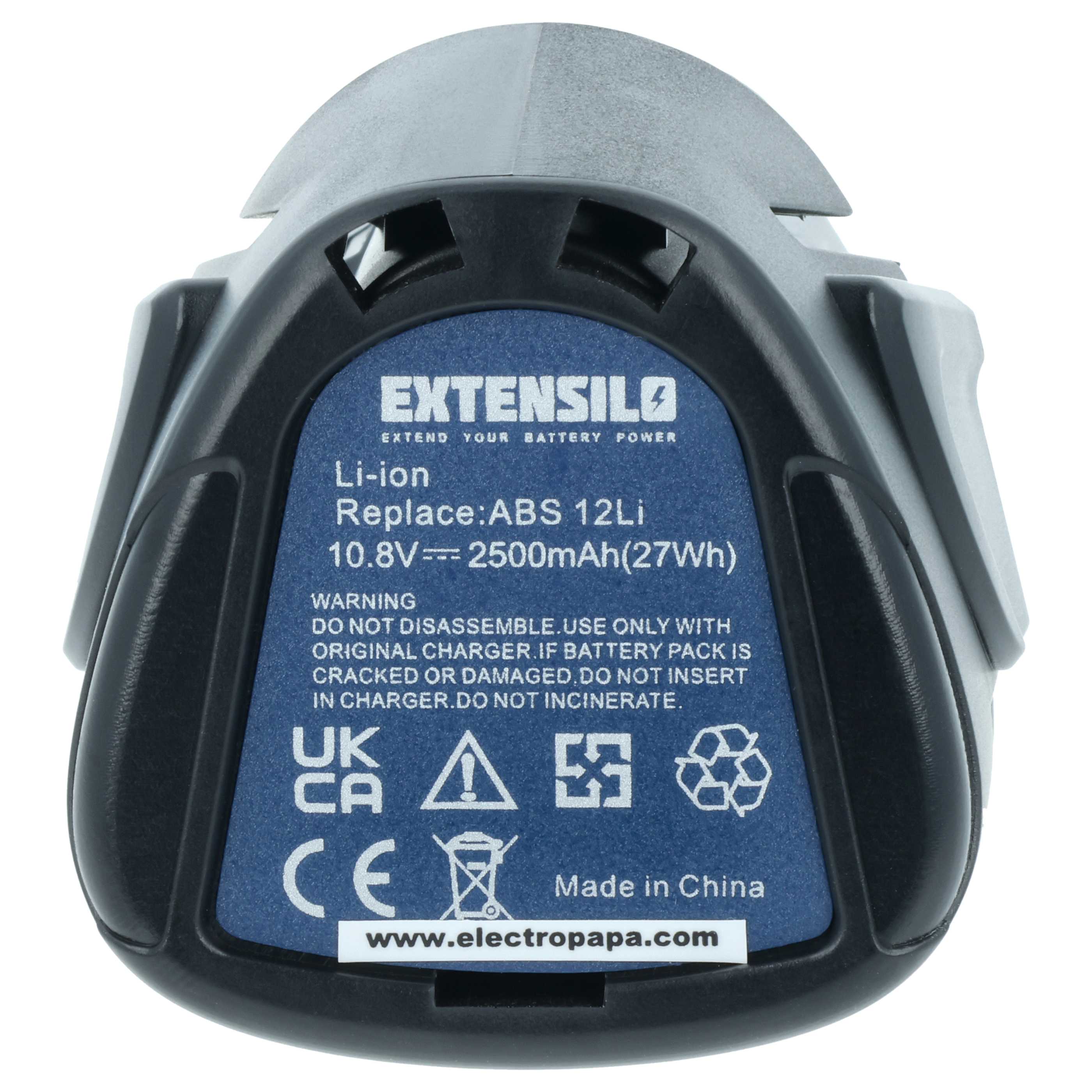 Akumulator do elektronarzędzi zamiennik Lux Tools ABS 12Li - 2500 mAh 10,8 V Li-Ion