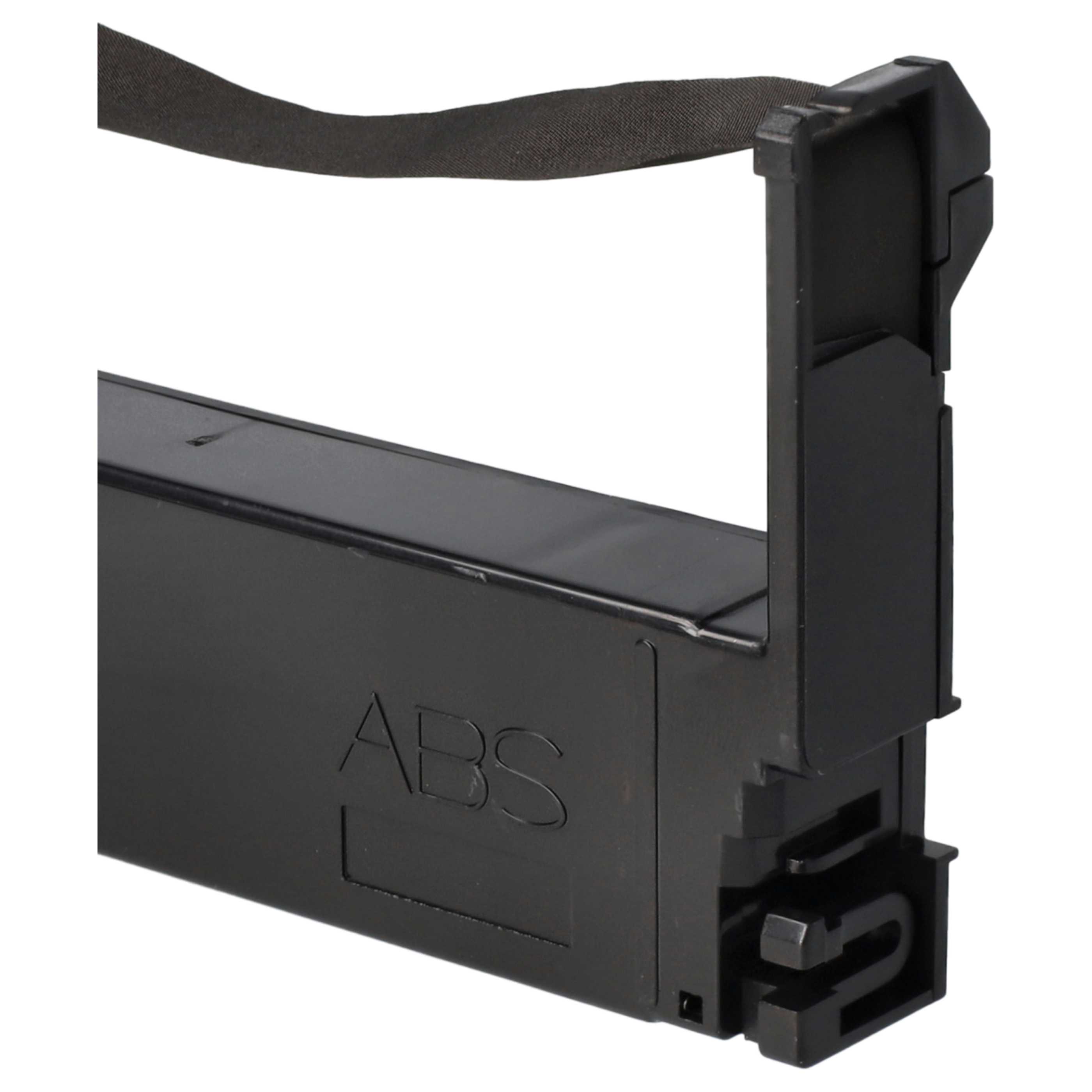 5x Ink Ribbon replaces ERC-43, C43S015461, ERC-39 for Schultes Dot Matrix, Receipt Printer etc. - Black