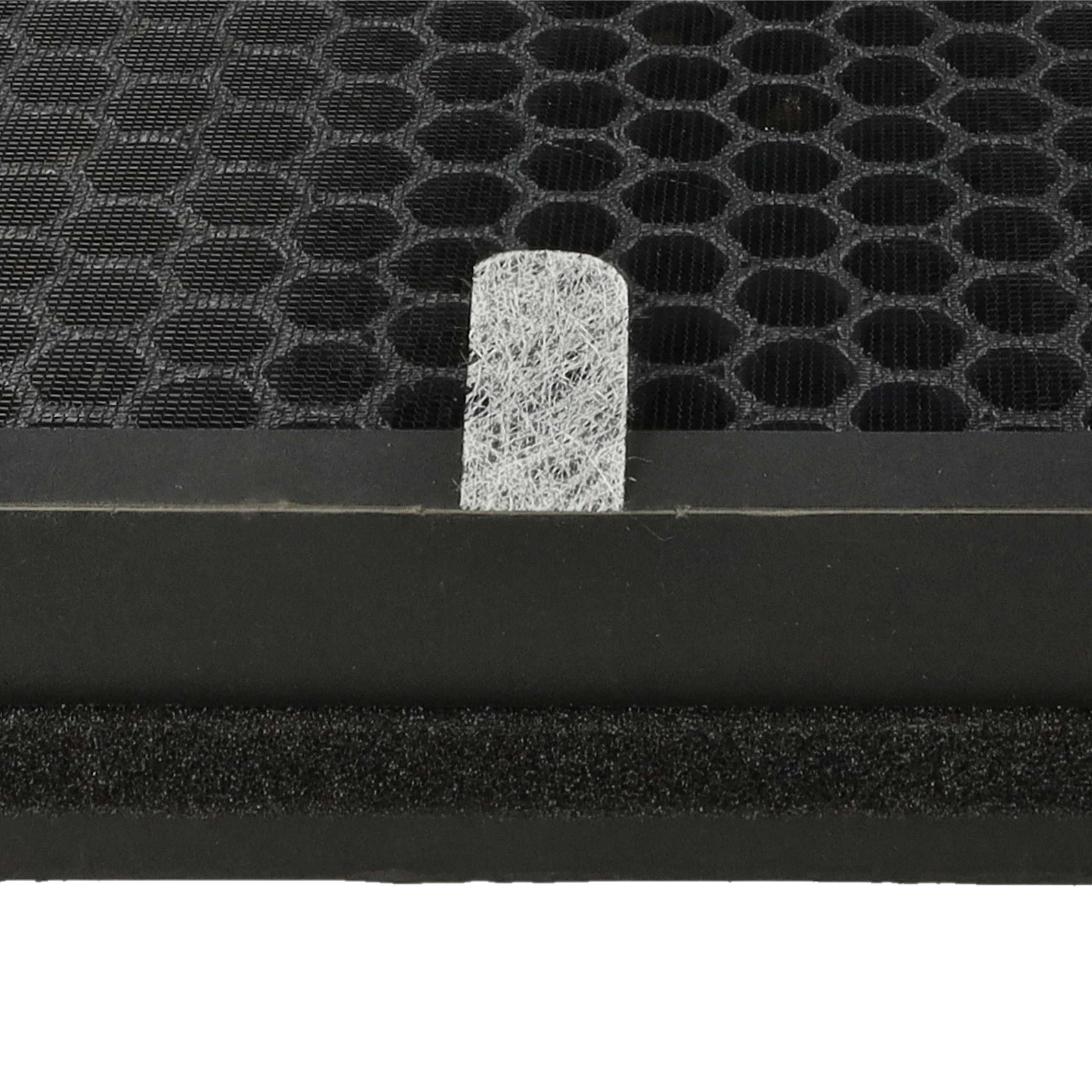 4x Filter as Replacement for Philips AC4158/00 - HEPA (H11) + Activated Carbon