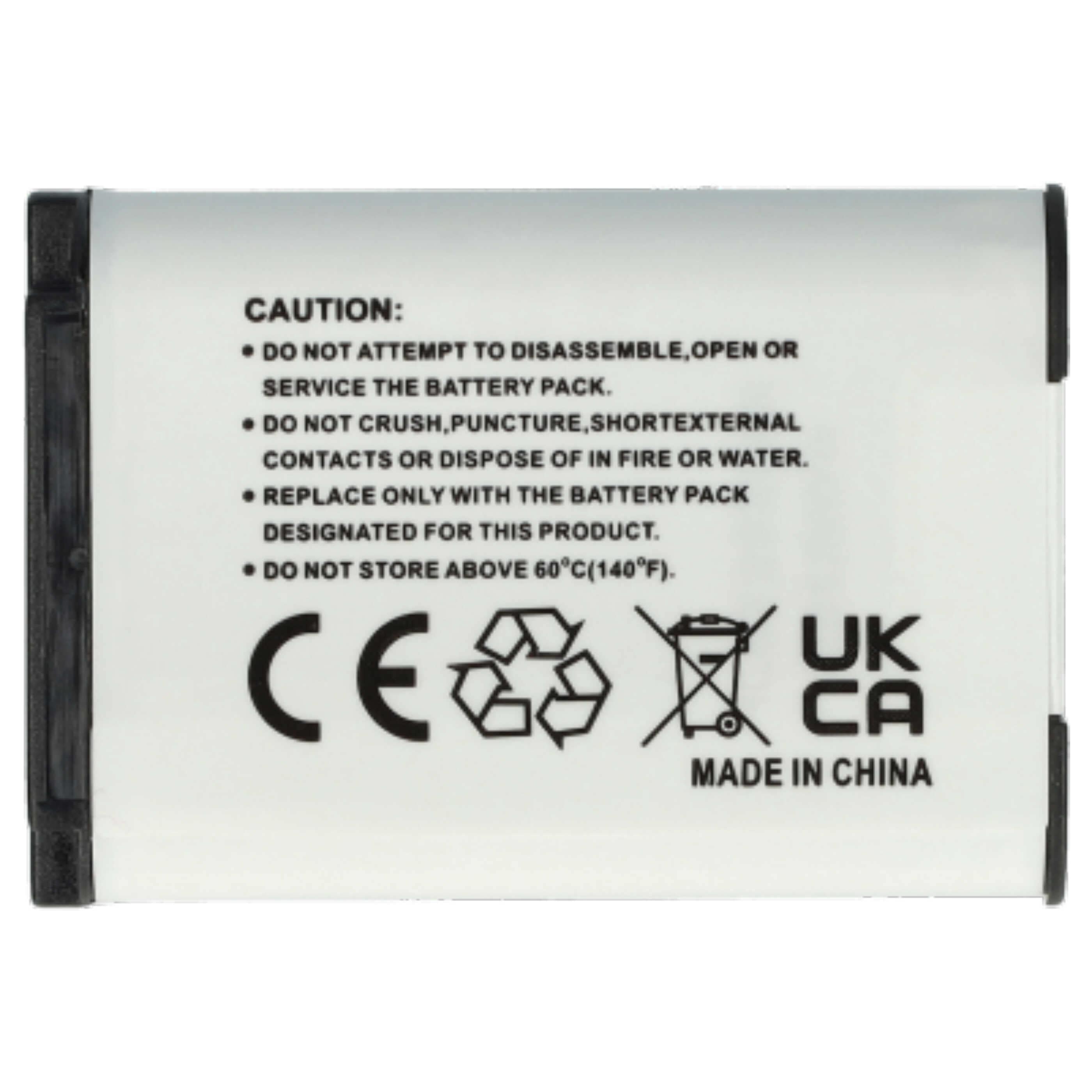 2x Battery replaces Sony NP-BX1 - 1000mAh, 3.6V, Li-Ion