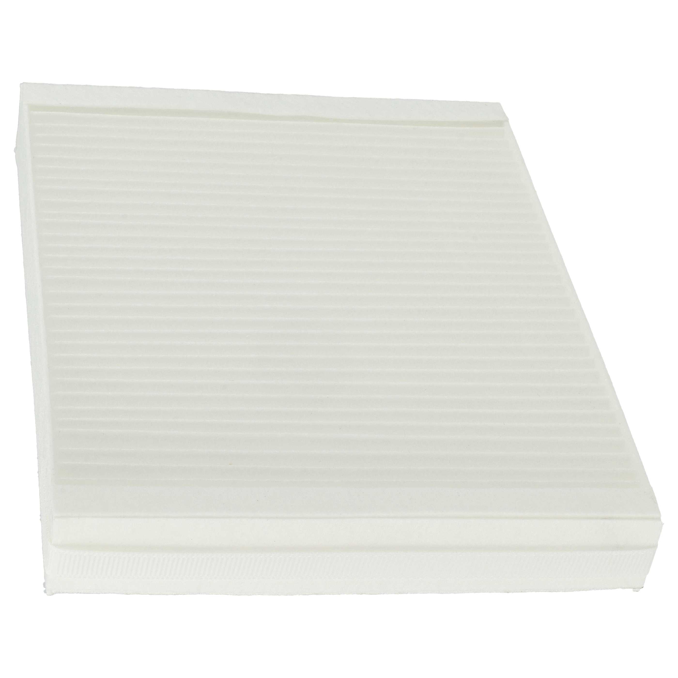 6x Filter als Ersatz für Lunos 040109, 040 109 für Lunos Lüfter - Filterklasse M5, weiß