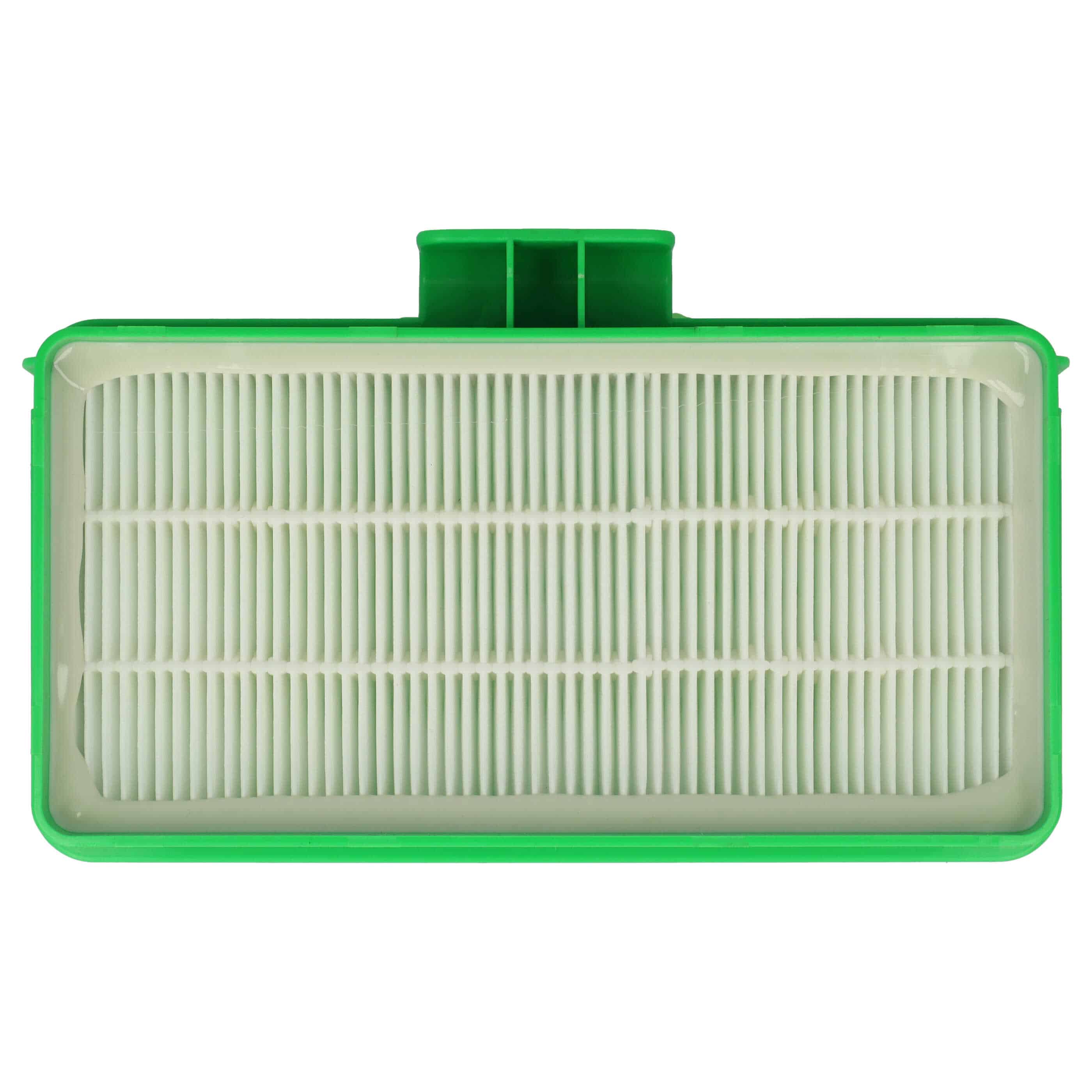Filtro sostituisce Rowenta RS-RT3703, ZR-901501, ZR901501 per aspirapolvere - filtro HEPA, bianco / verde