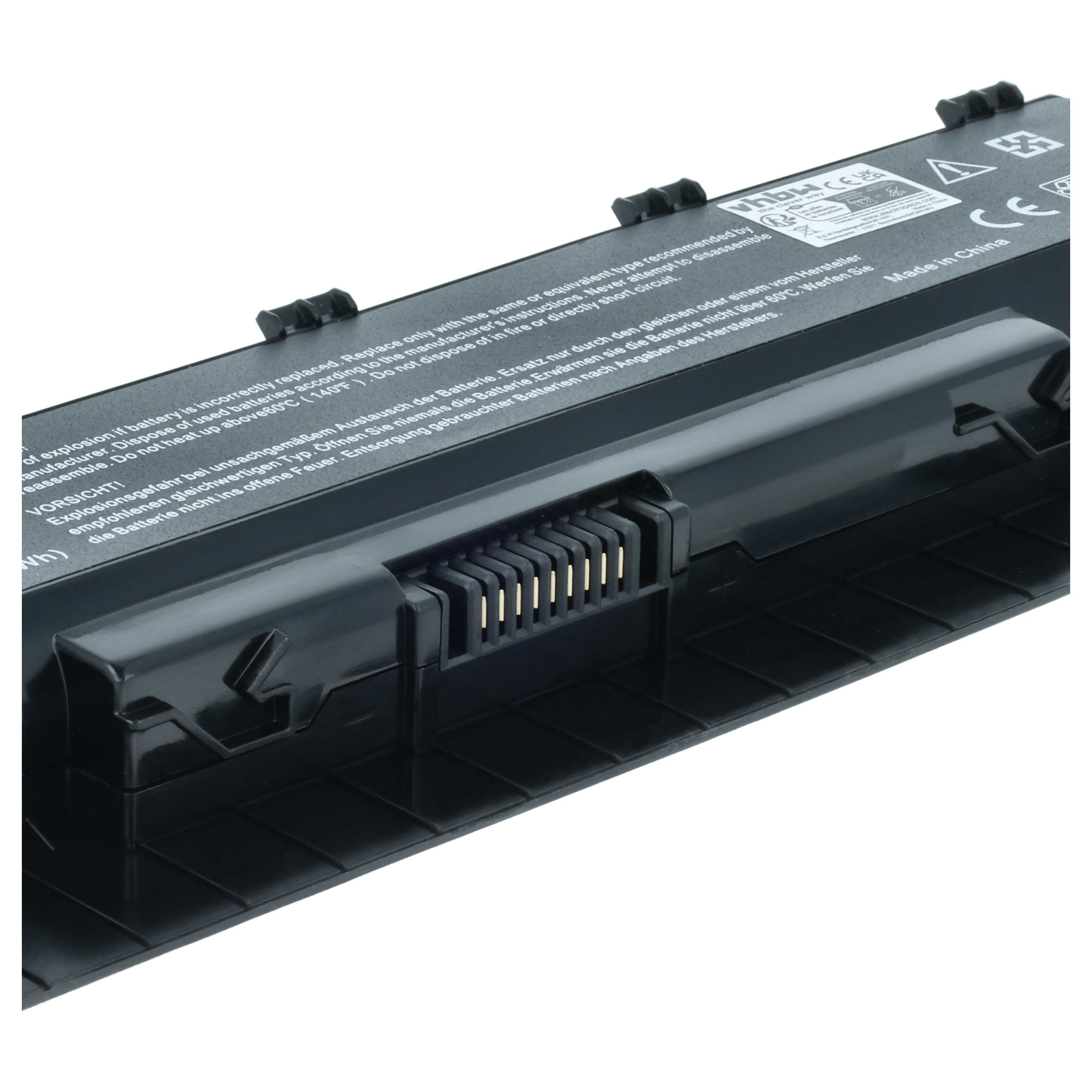 Akumulator do laptopa zamiennik Asus A32-N56, A31-N56, A33-N56 - 6600 mAh 10,8 V Li-Ion, czarny
