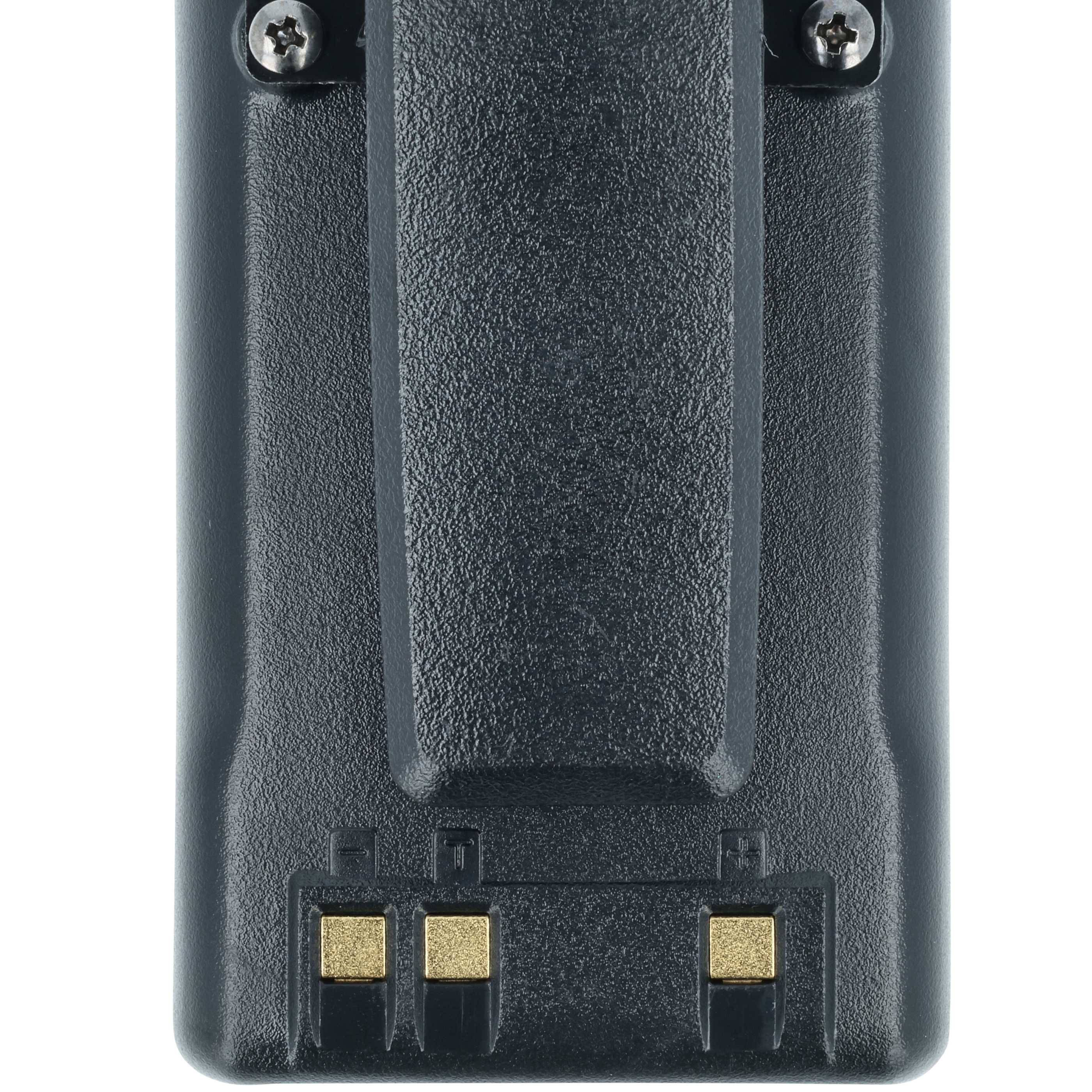 Radio Battery replaces Alinco EBP-88, EBP-88H - 2000 mAh 7.4 V Li-Ion + Belt Clip