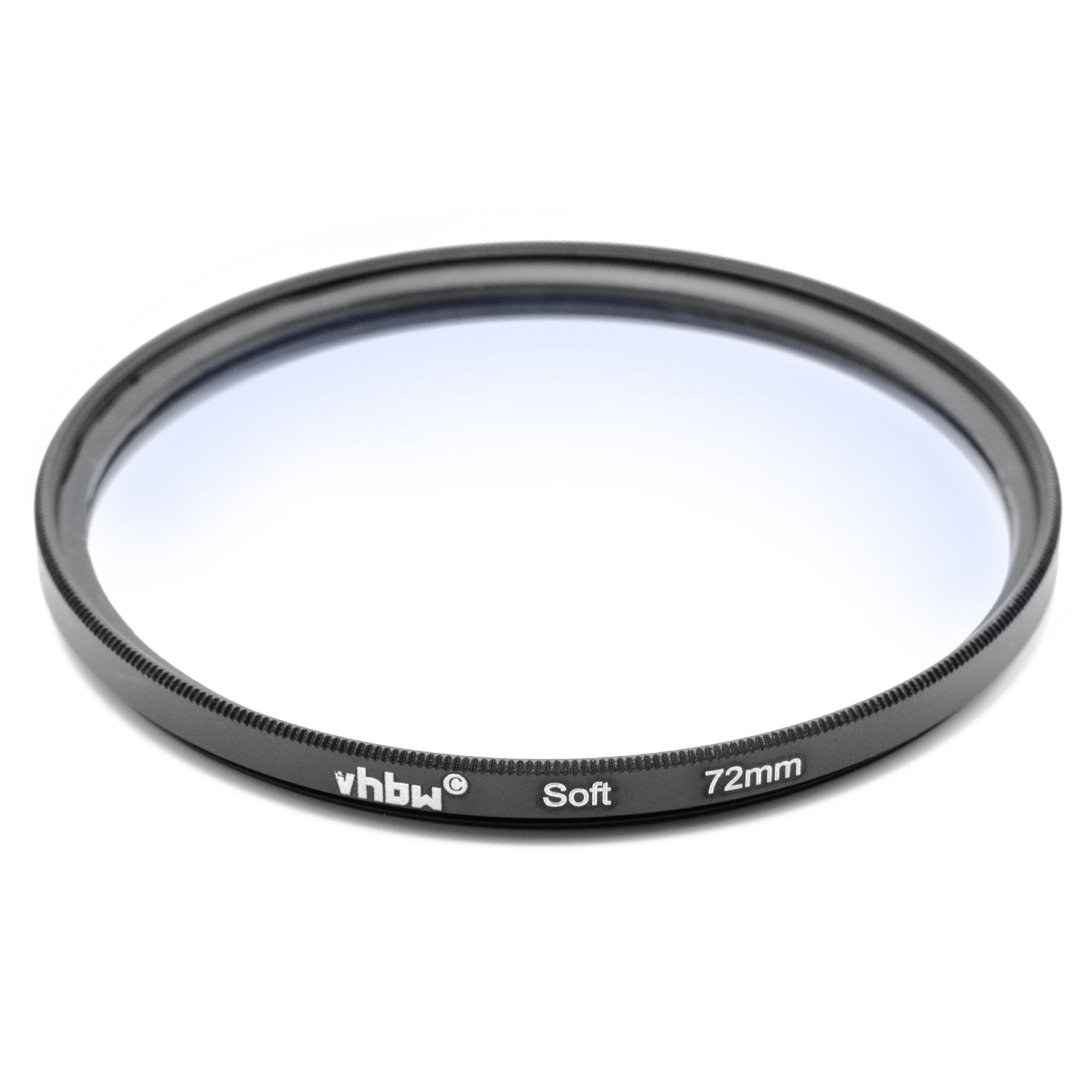 Filtre soft pour objectif d'appareil photo de diamètre 72 mm - Filtre doux