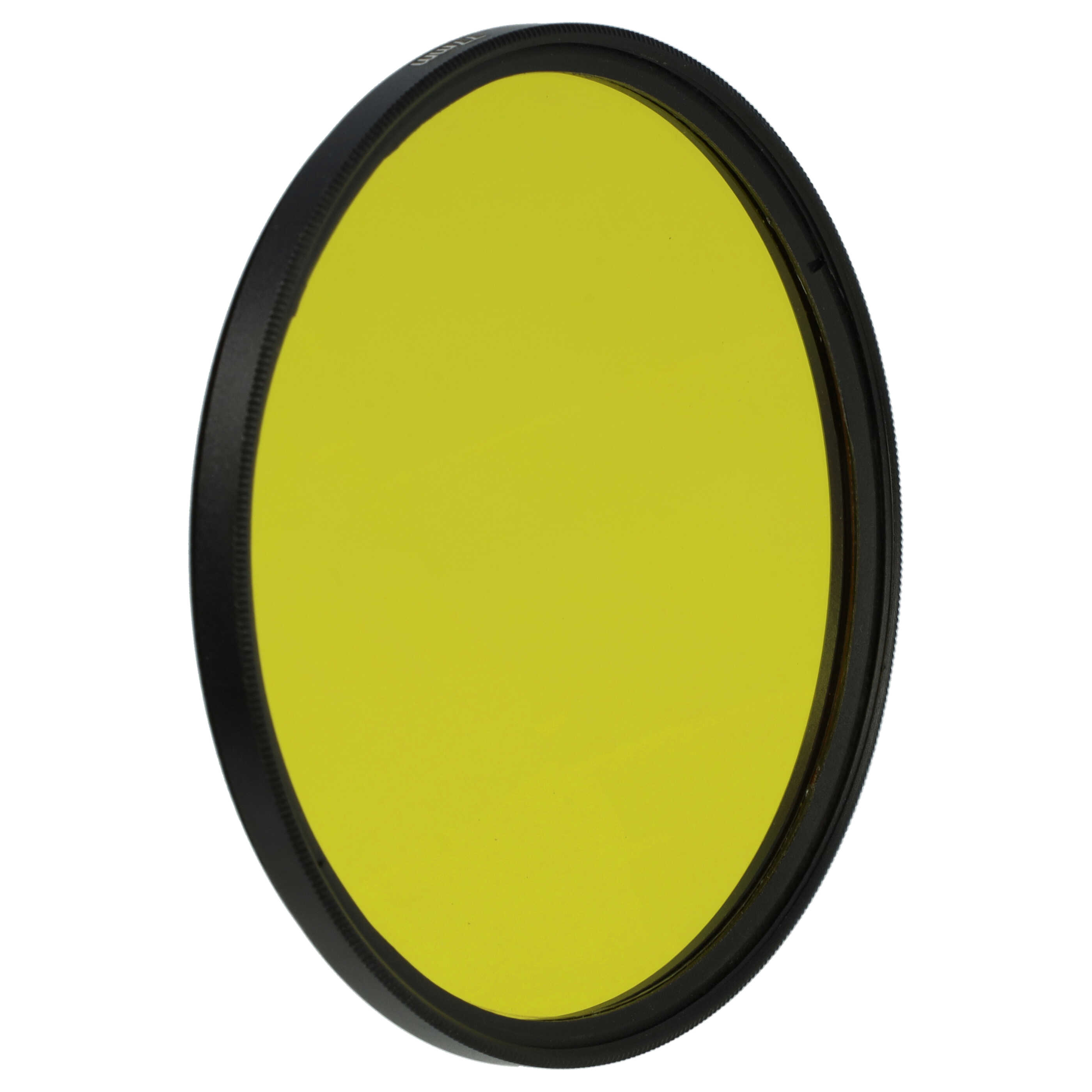 Filtre de couleur jaune pour objectifs d'appareils photo de 77 mm - Filtre jaune