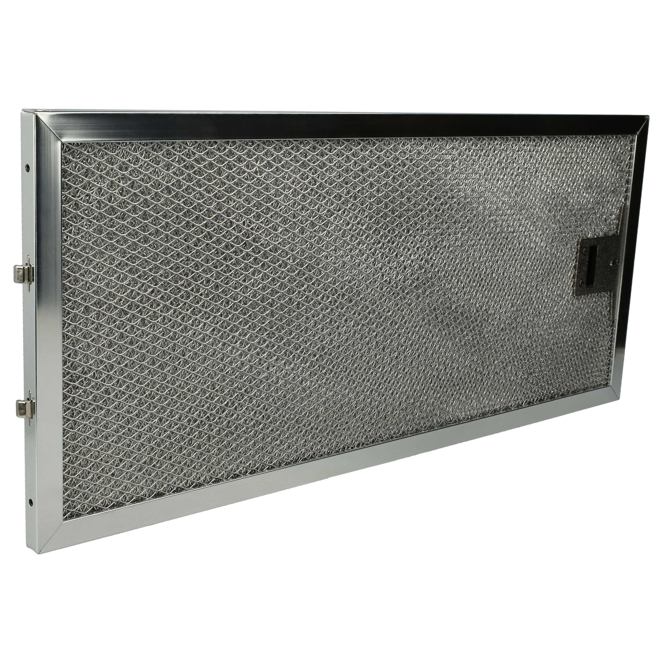 2x Filtres métal remplace Miele 8165760, 4002515616383 pour hotte aspirante