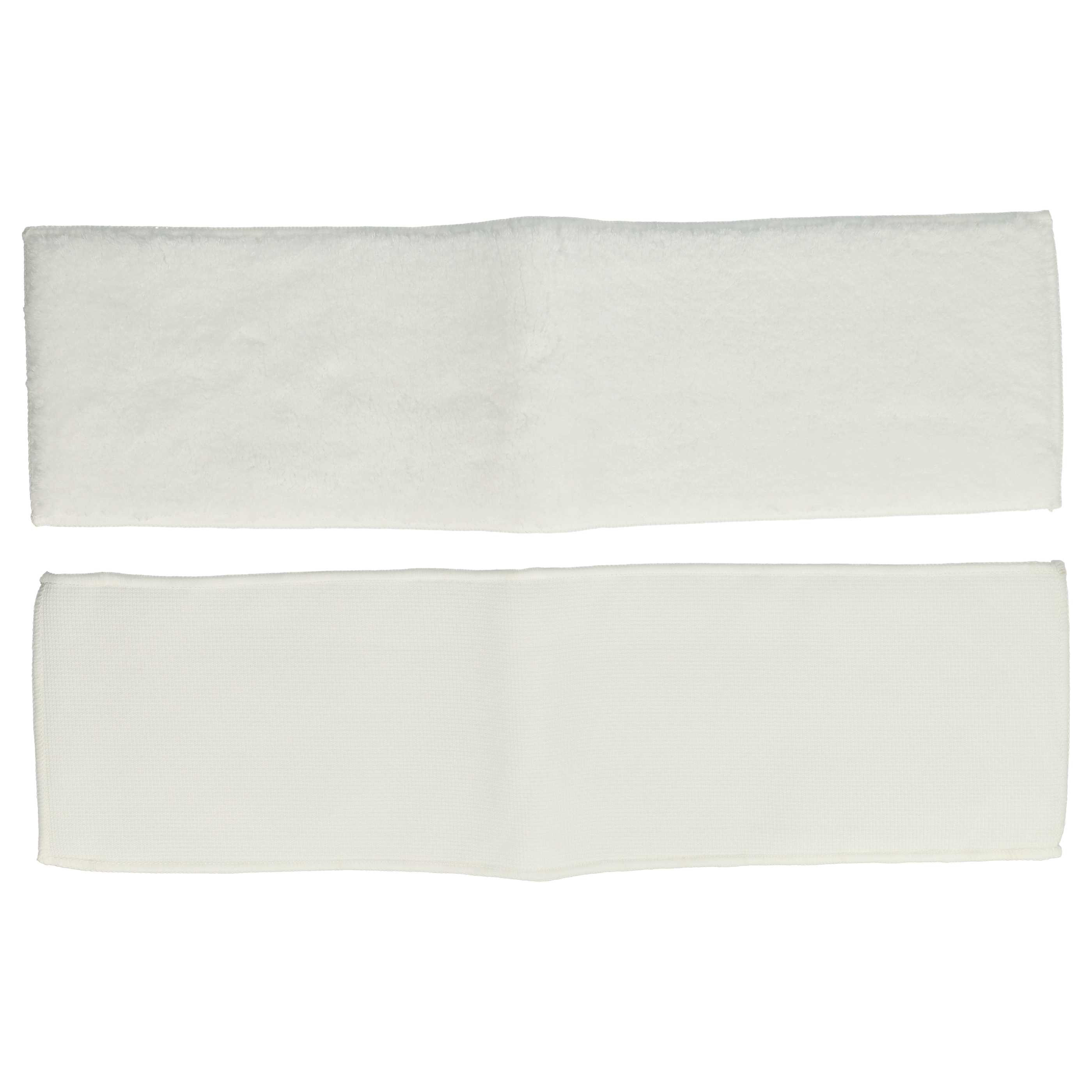 2x Wkład do mopa Kärcher KST 2, SC 2, SC 3, SG 4/4 - 40,5 x 11,15 x 0,3 cm
