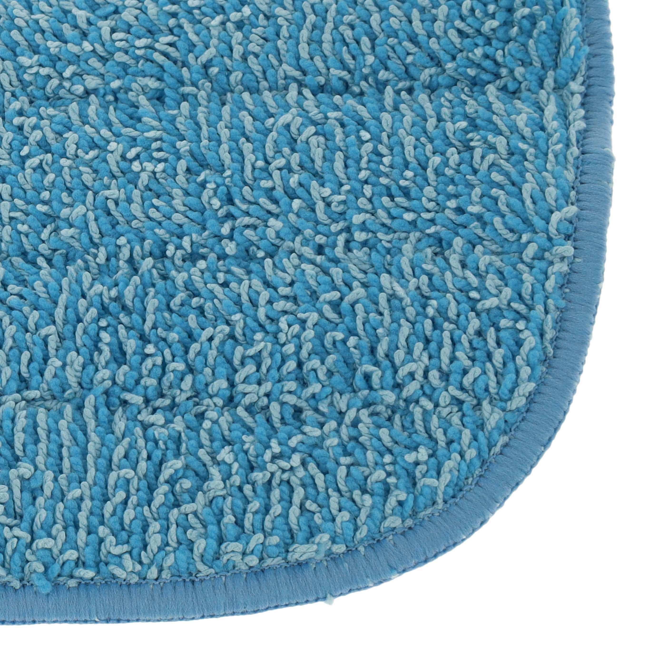 3x Mop Pad replaces Philips CP1055/01, 432200493831 for Philips Steam Cleaner - Microfibre, Velcro Fastener