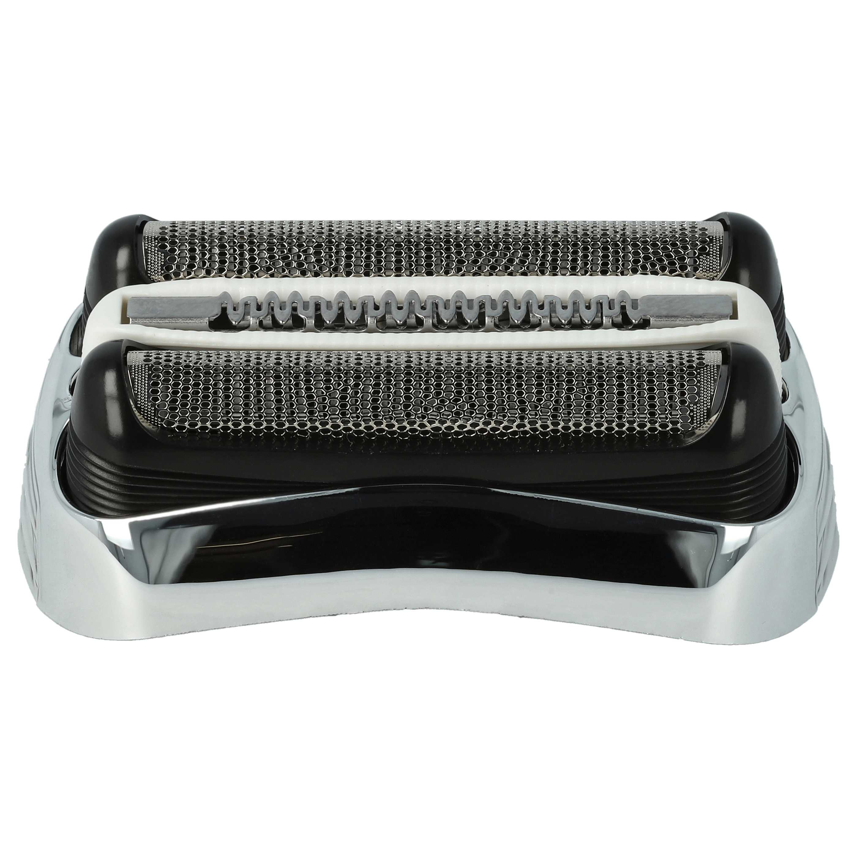 2x Set di testine sostituisce Braun 32B, 32S per rasoio Braun - argento